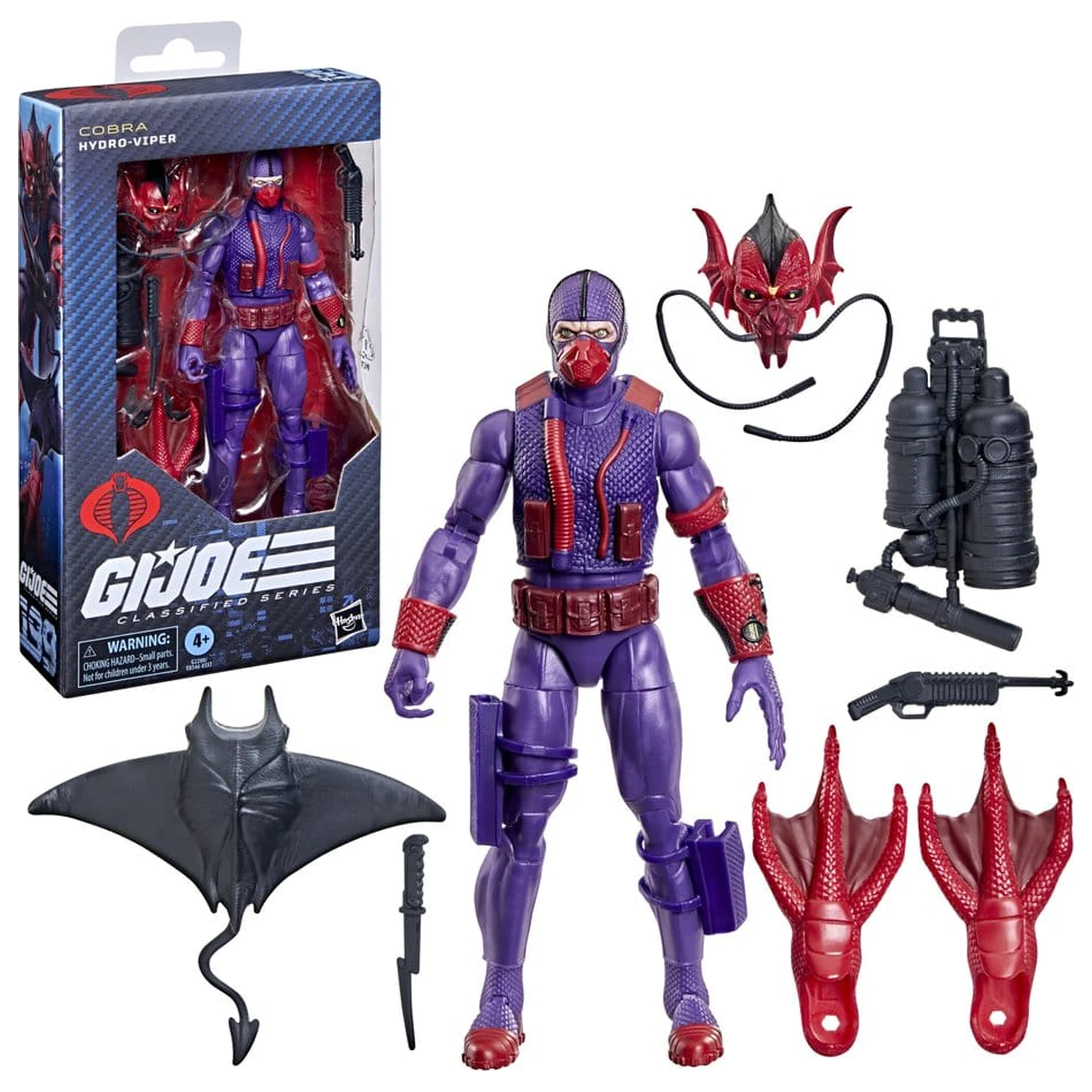 G.I. Joe Classified Series Akcijska figura #199 Hydro-Viper 15 cm fotografija proizvoda
