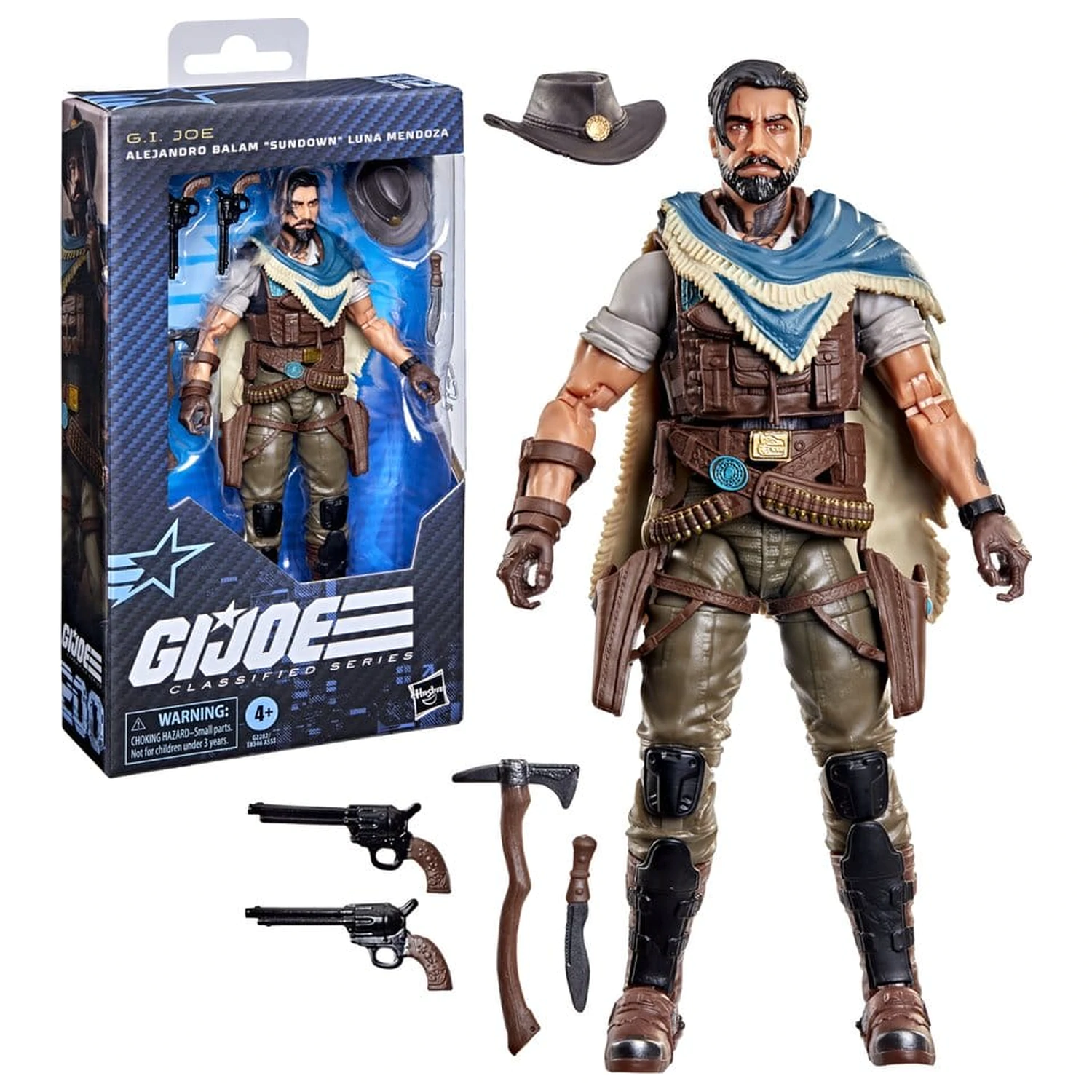 G.I. Joe Classified Series Akcijska figura #200 Alejandro Balam "Sundown" Luna Mendoza 15 cm fotografija proizvoda