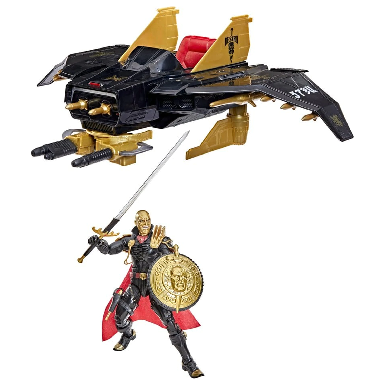 G.I. Joe Classified Series Akcijska figura i set vozila #203 Destro & Iron Grenadier Despoiler 15 cm fotografija proizvoda
