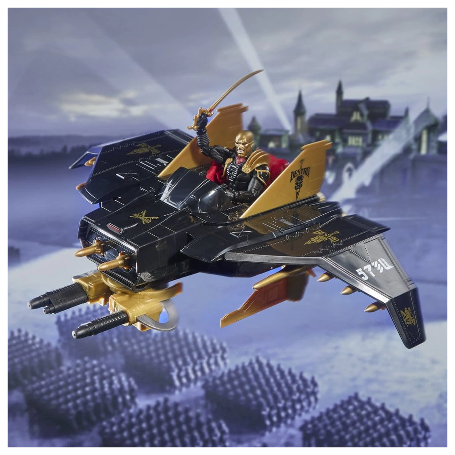 G.I. Joe Classified Series Akcijska figura i set vozila #203 Destro & Iron Grenadier Despoiler 15 cm fotografija proizvoda