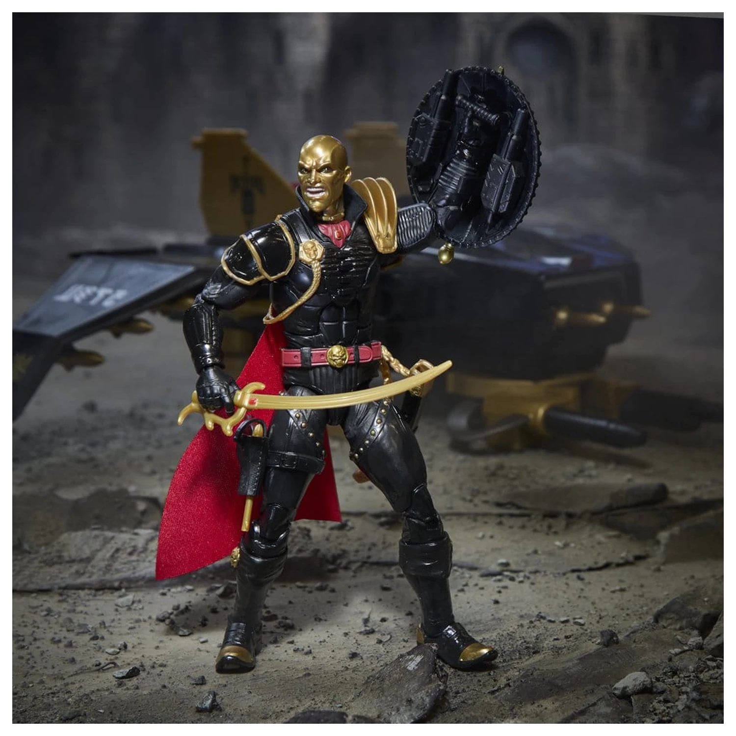 G.I. Joe Classified Series Akcijska figura i set vozila #203 Destro & Iron Grenadier Despoiler 15 cm fotografija proizvoda