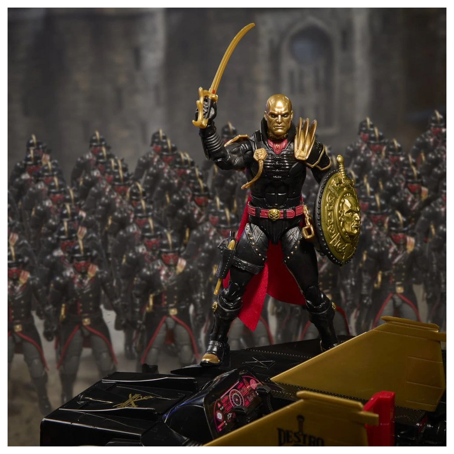 G.I. Joe Classified Series Akcijska figura i set vozila #203 Destro & Iron Grenadier Despoiler 15 cm fotografija proizvoda