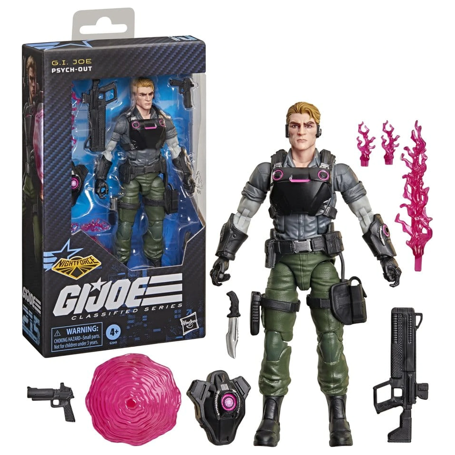 G.I. Joe Classified Series Akcijska figura Night Force: Psych-Out 15 cm fotografija proizvoda