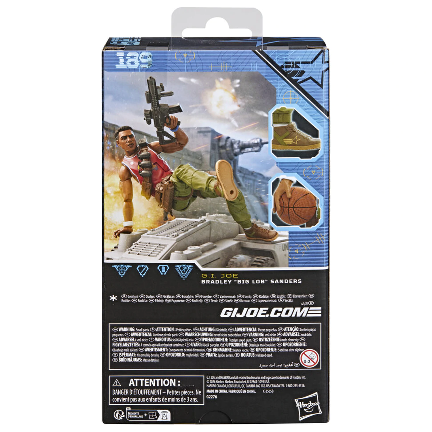 G.I. Joe Classified Series Bradley Big Lob Sanders figura 15cm fotografija proizvoda