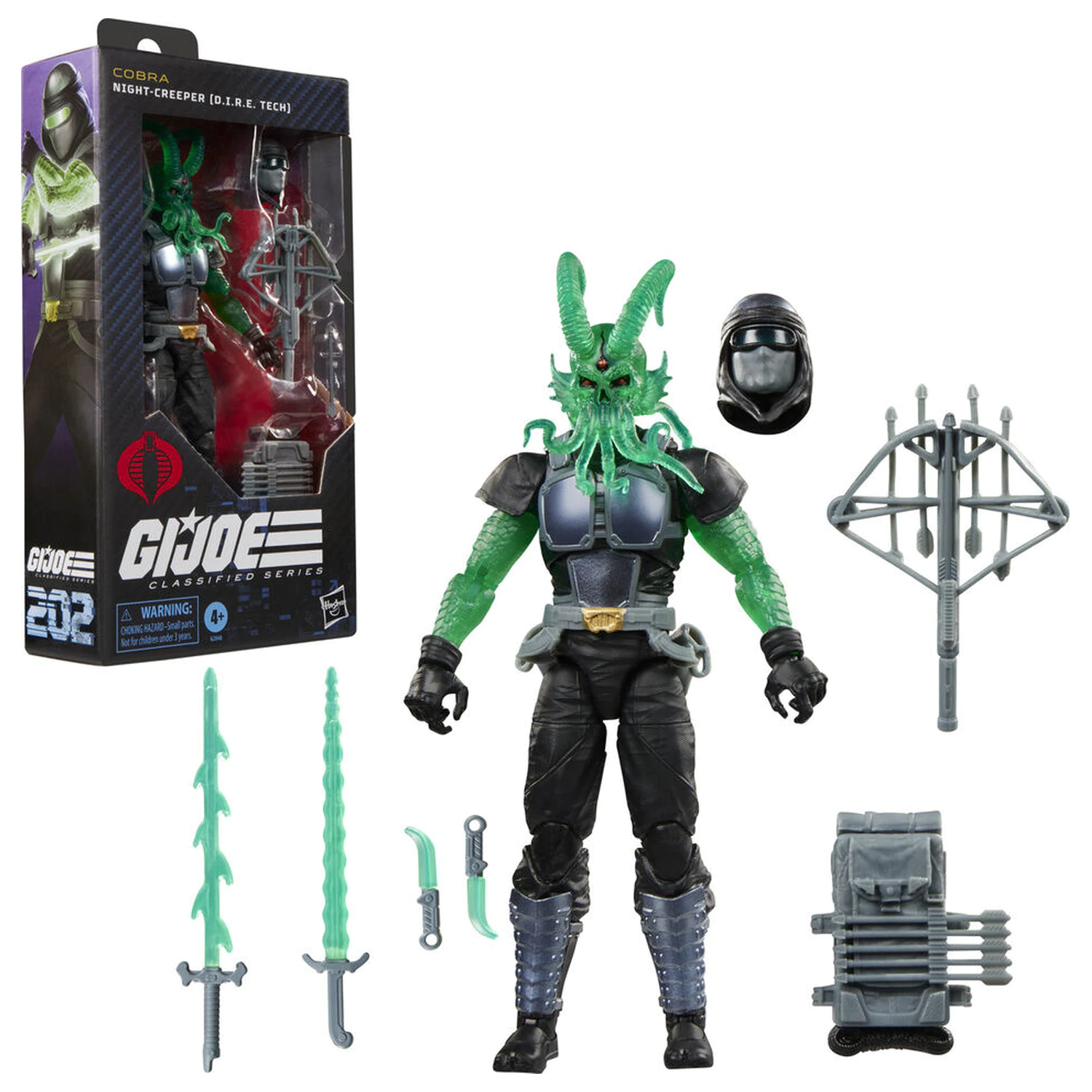 G.I. Joe Classified Series Cobra Night Creeper D.I.R.E Tech figura 15cm fotografija proizvoda