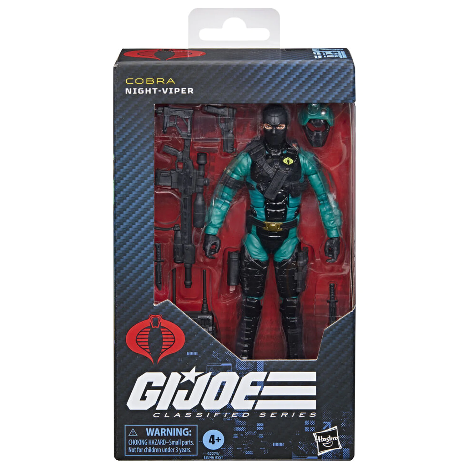 G.I. Joe Classified Series Cobra Night-Viper figura 15 cm fotografija proizvoda