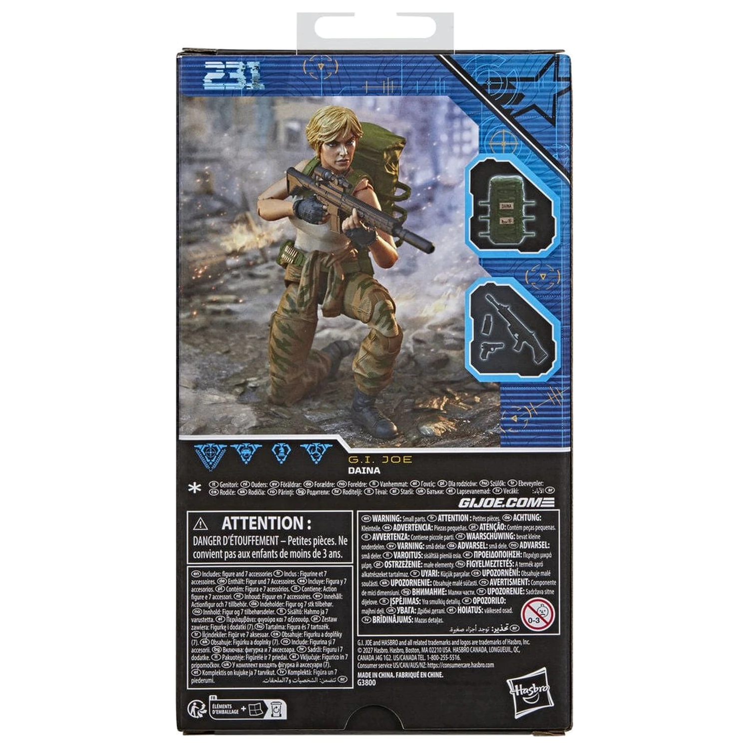 G.I. Joe Classified Series Daina figura 15 cm fotografija proizvoda