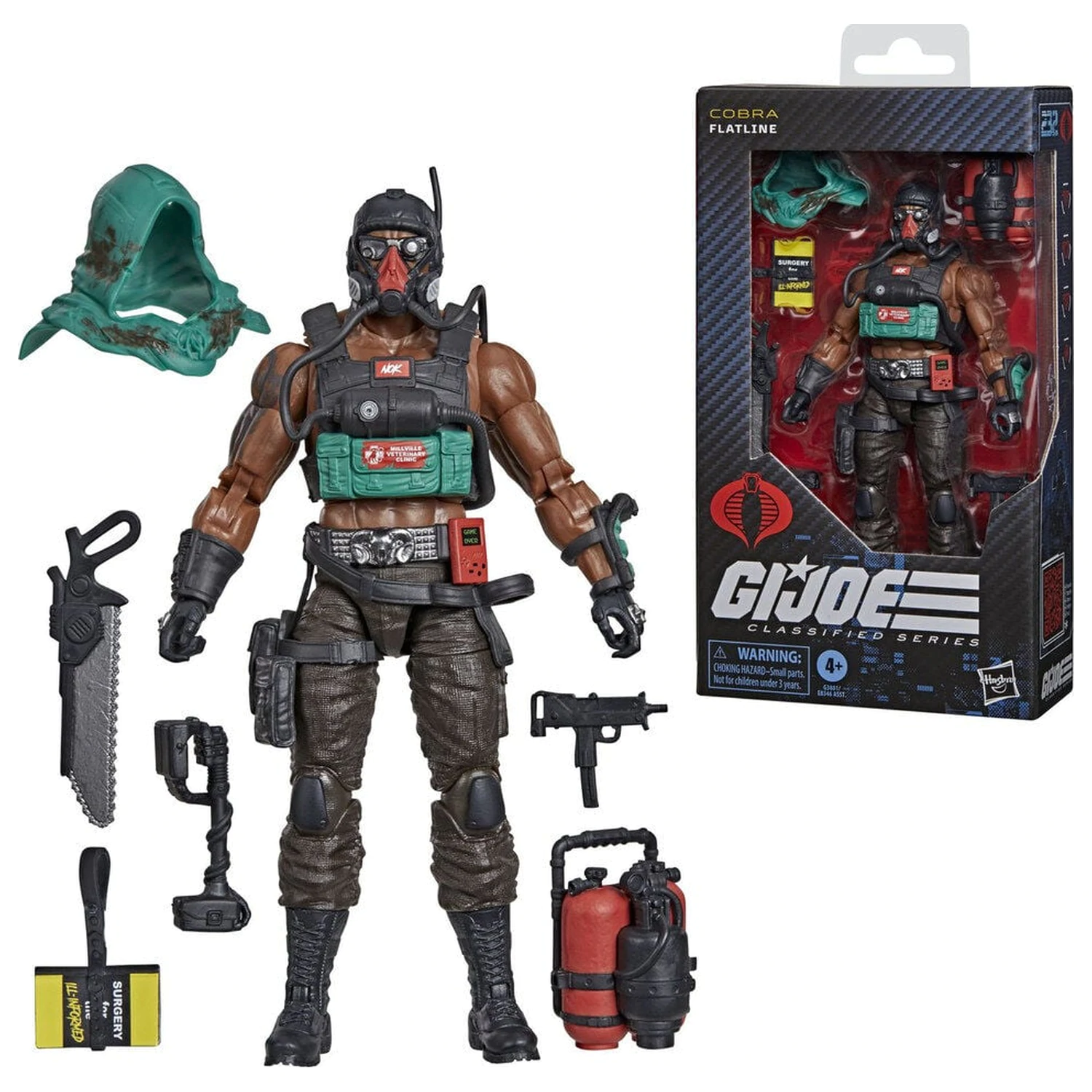 G.I. Joe Classified Series Flatline figura 15 cm fotografija proizvoda