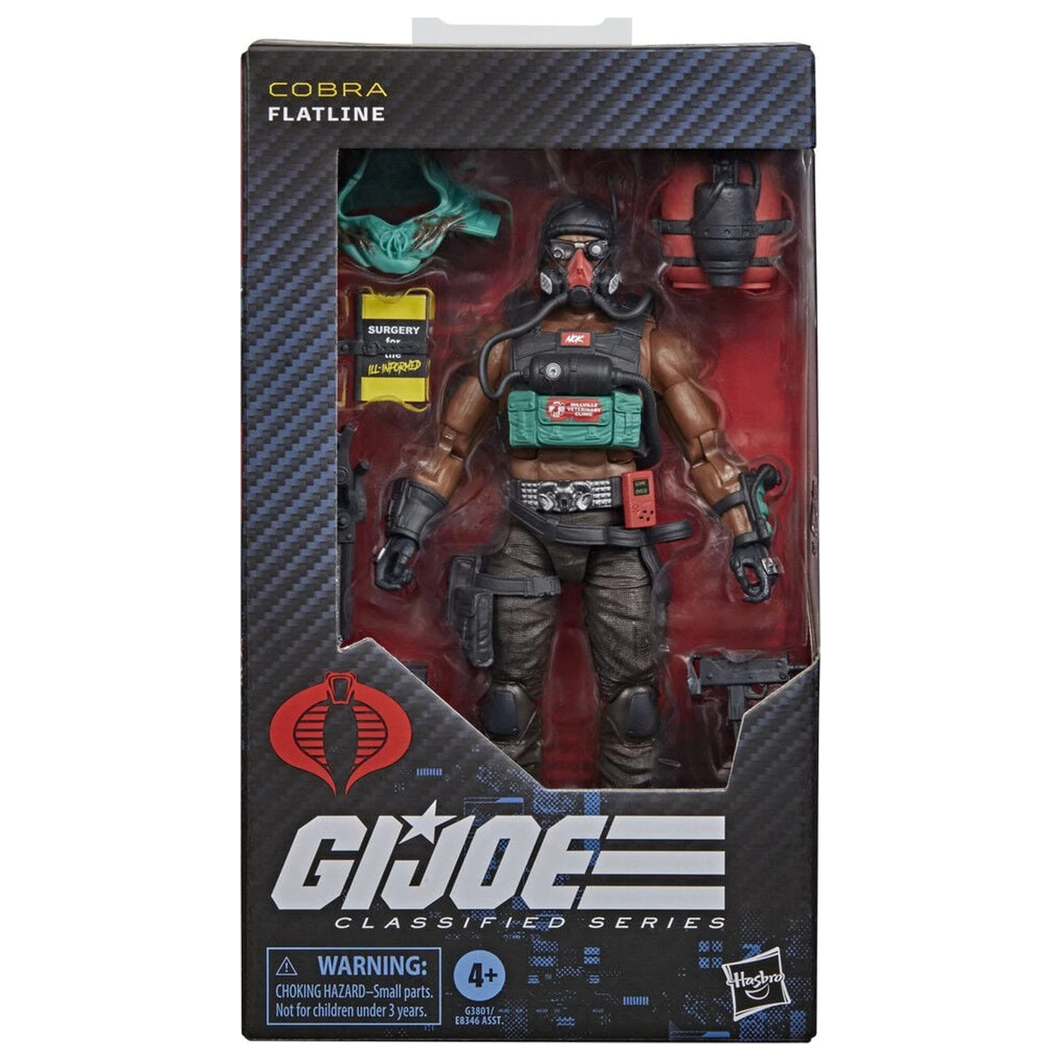 G.I. Joe Classified Series Flatline figura 15 cm fotografija proizvoda