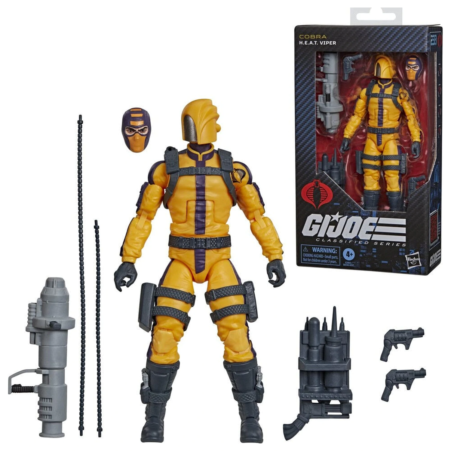 G.I. Joe Classified Series H.E.A.T. Viper figura 15 cm fotografija proizvoda