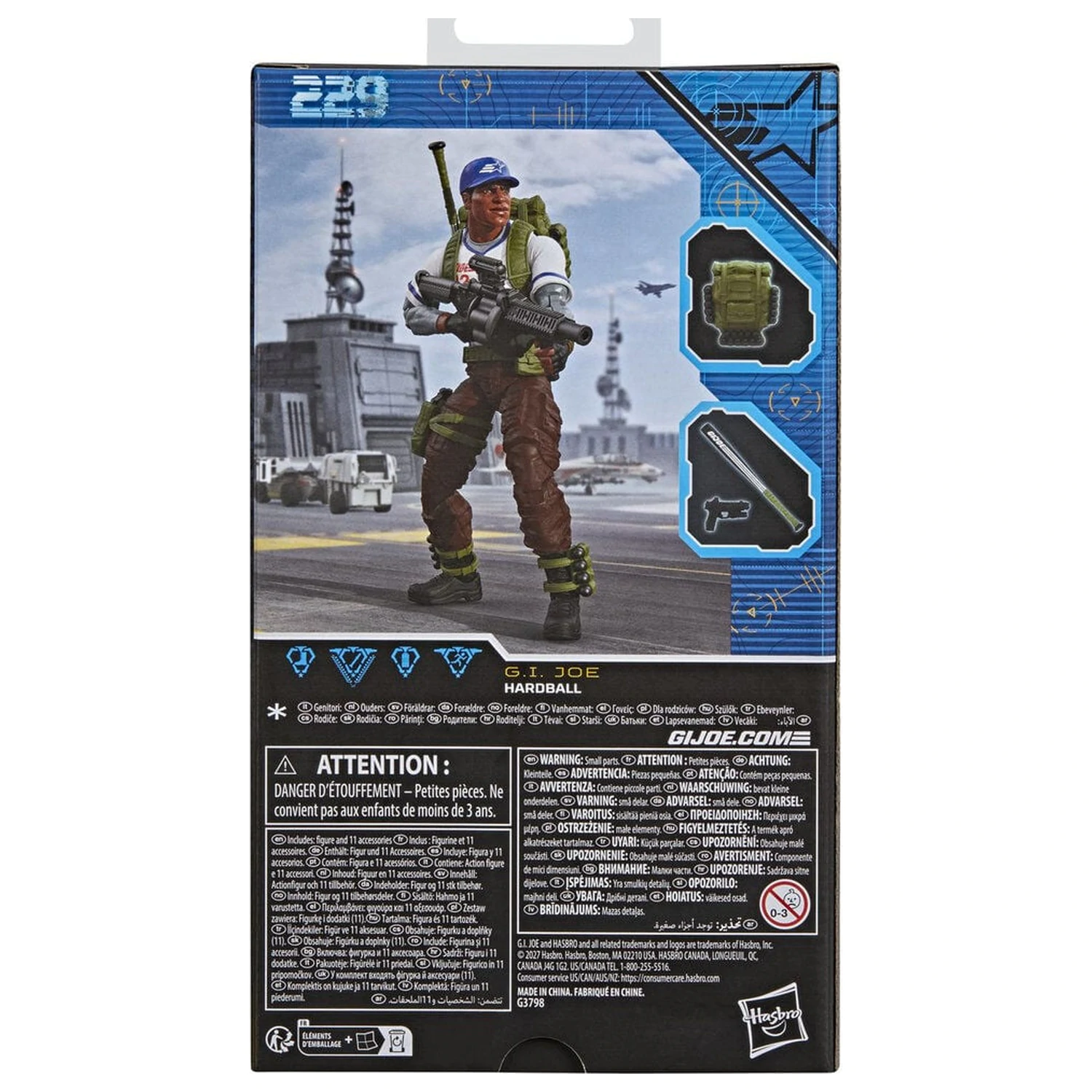 G.I. Joe Classified Series Hardball figura od 15 cm fotografija proizvoda