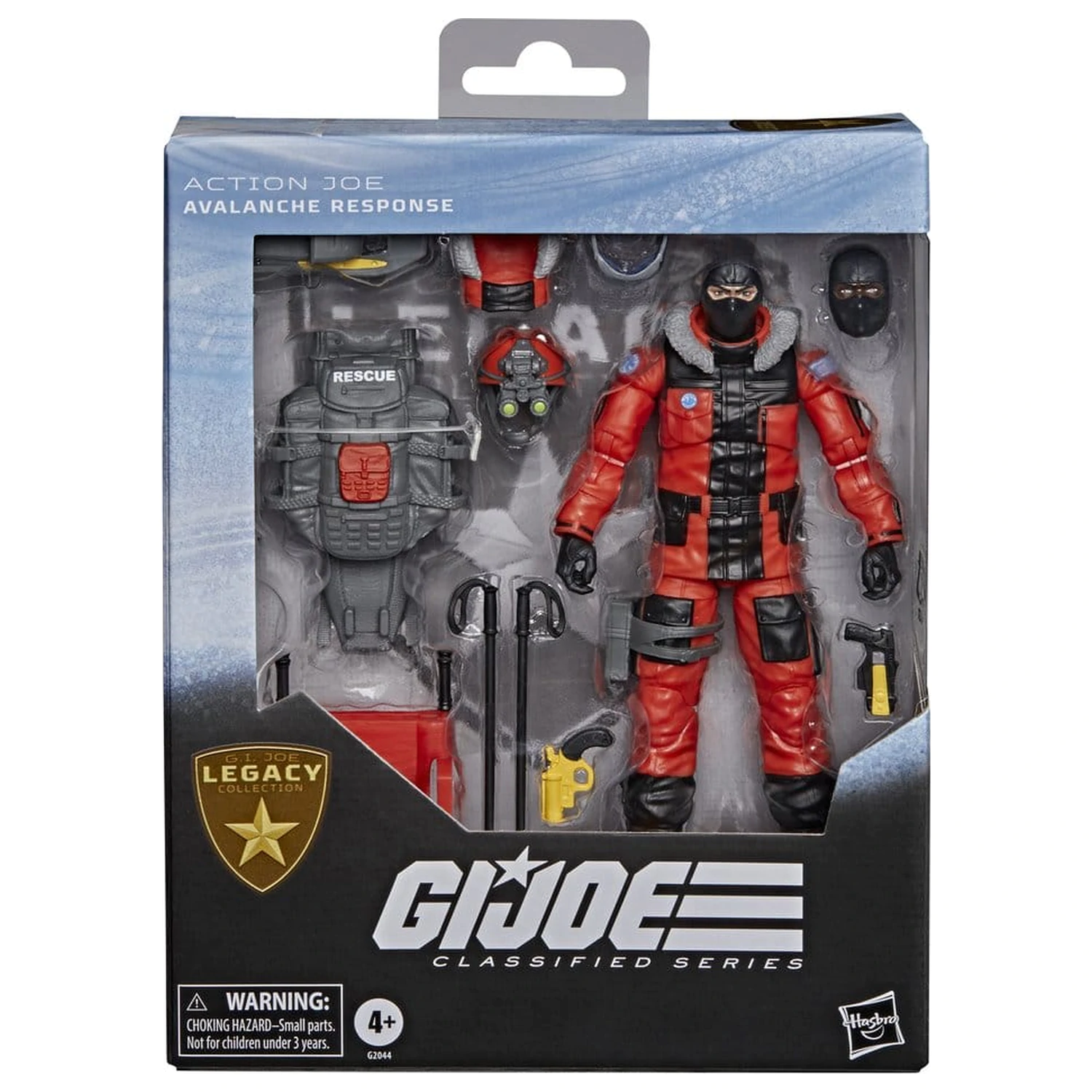G.I. Joe Classified Series Legacy Collection akcijska figura Action Joe - Avalanche Response 15 cm fotografija proizvoda