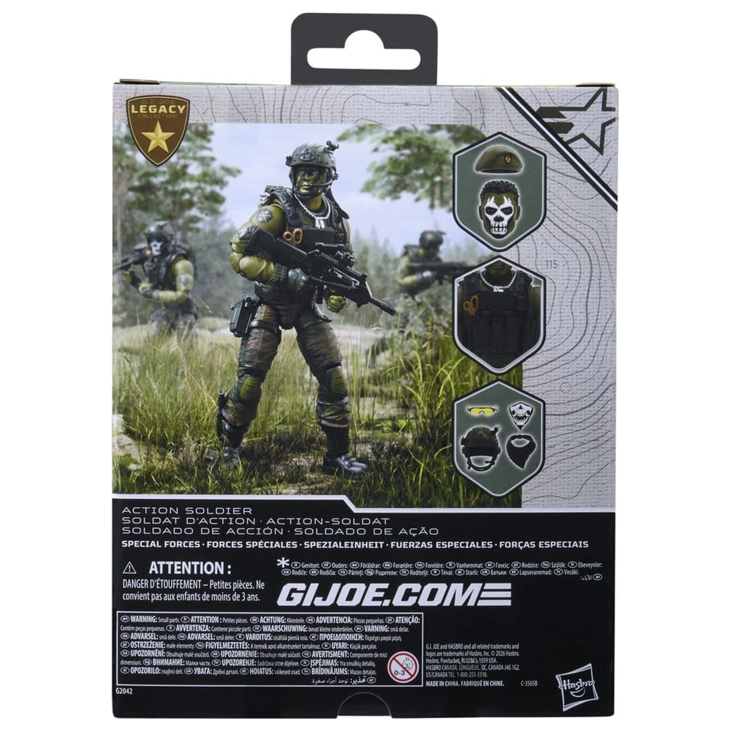 G.I. Joe Classified Series Legacy Collection Action Figure Akcijski Vojnik - Special Forces 15 cm fotografija proizvoda
