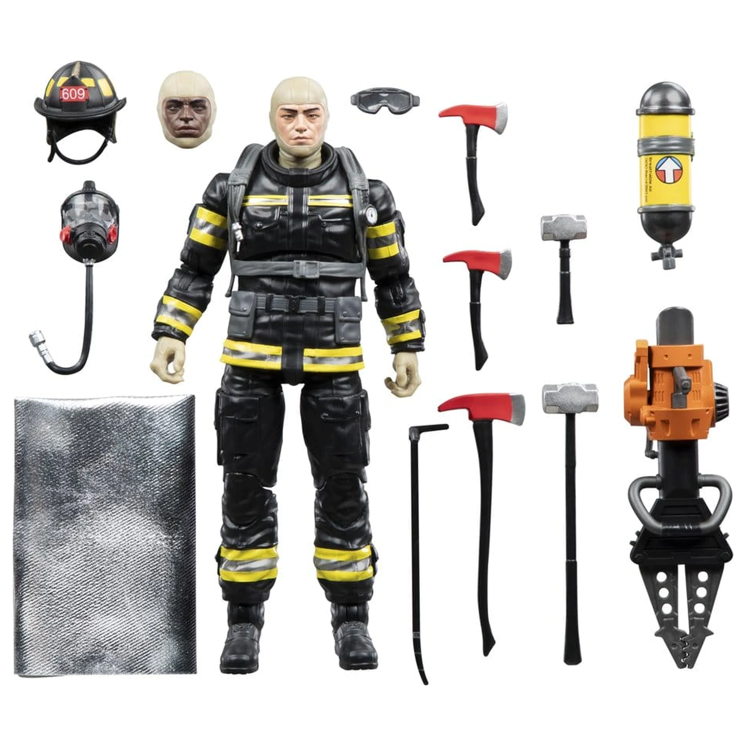 G.I. Joe Classified Series Legacy Collection Akcijska figura Search & Rescue Firefighter 15 cm fotografija proizvoda