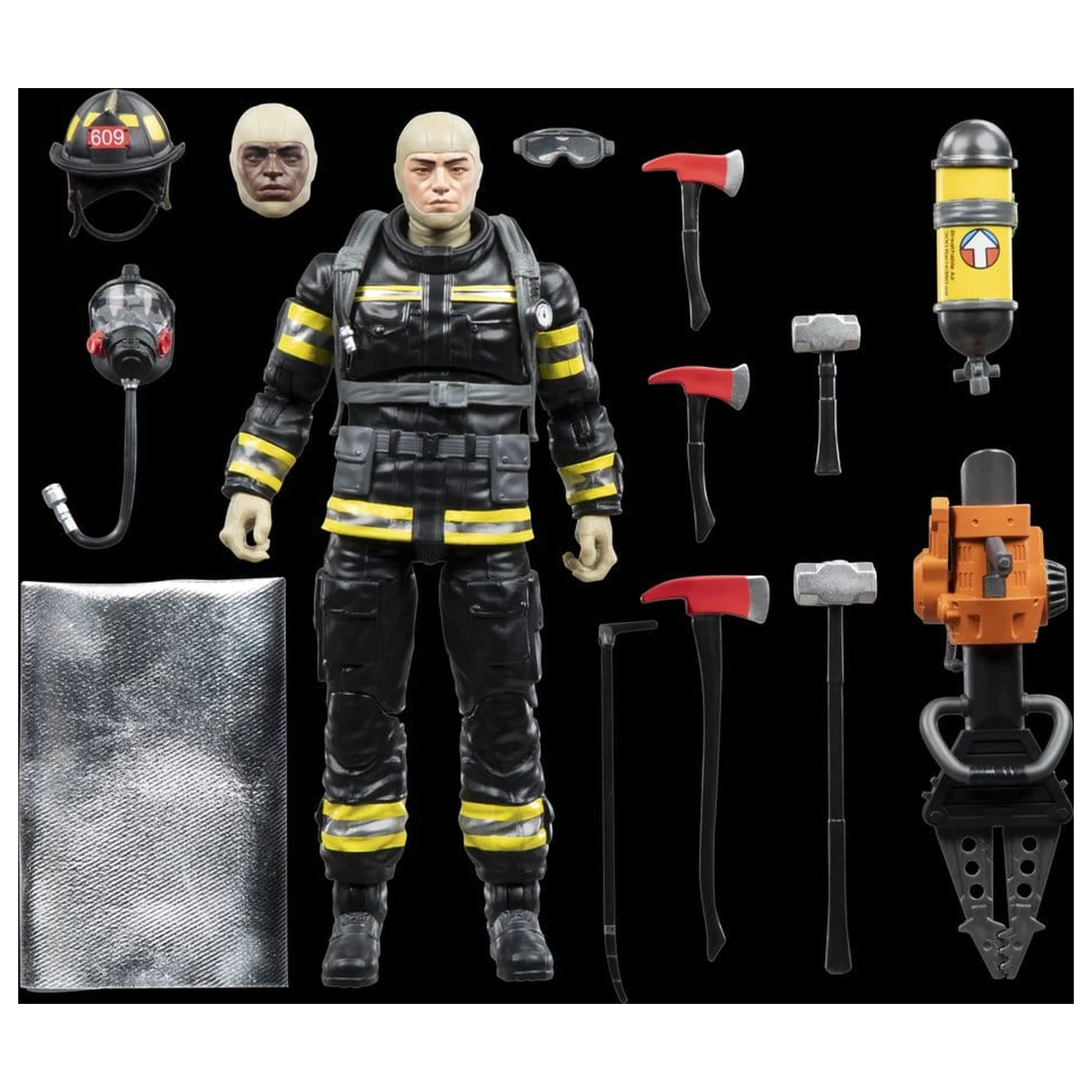 G.I. Joe Classified Series Legacy Collection Akcijska figura Search & Rescue Firefighter 15 cm fotografija proizvoda