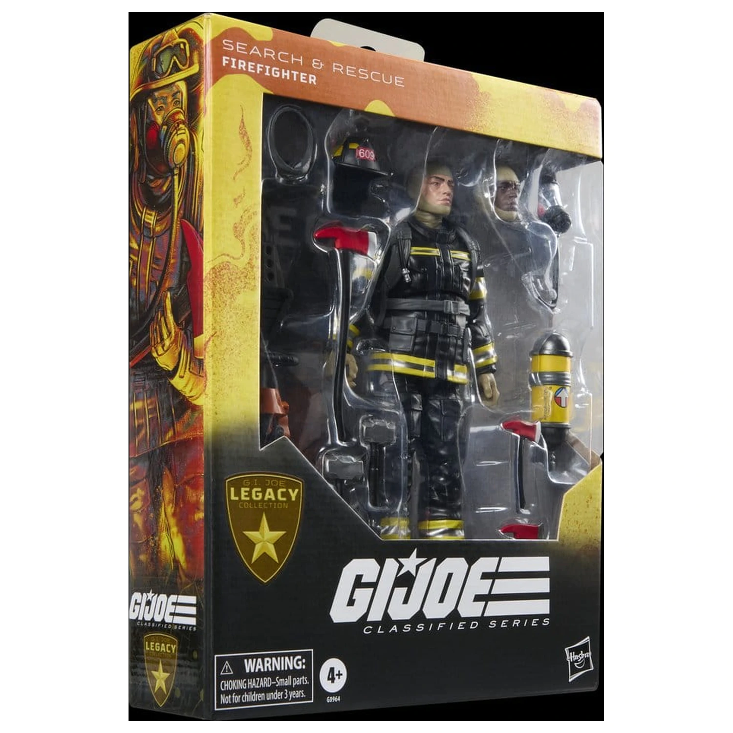 G.I. Joe Classified Series Legacy Collection Akcijska figura Search & Rescue Firefighter 15 cm fotografija proizvoda