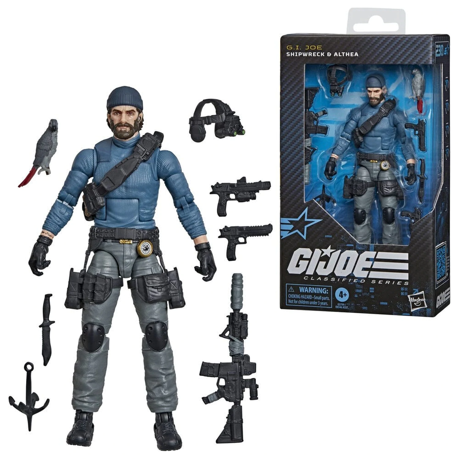 G.I. Joe Classified Series Shipwreck & Althea figura 15 cm fotografija proizvoda