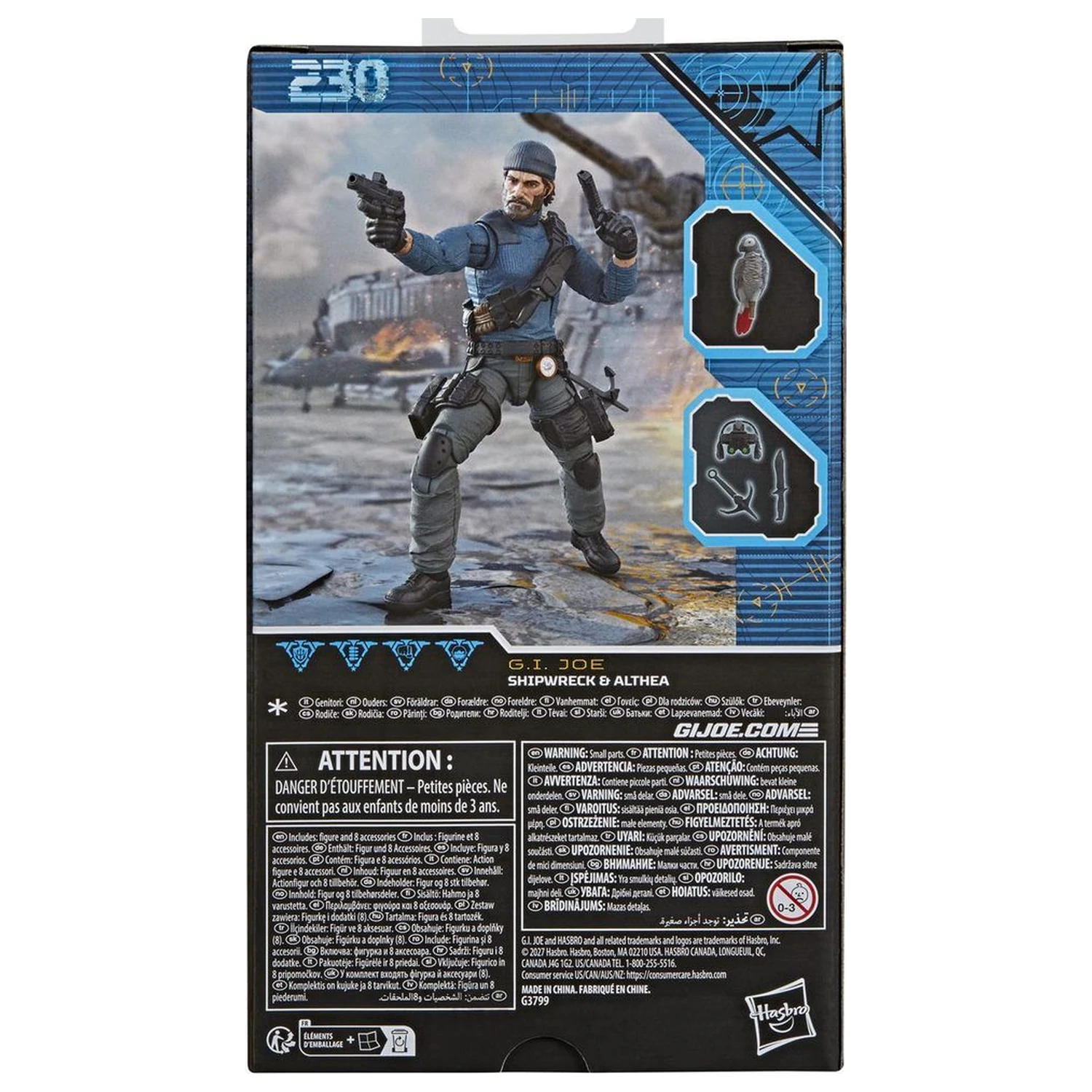 G.I. Joe Classified Series Shipwreck & Althea figura 15 cm fotografija proizvoda