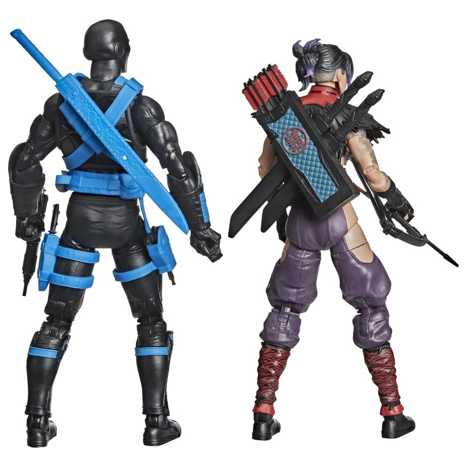G.I. Joe Classified Series Akcijska figura 2-Pack Snake Eyes & Kim "Jinx" Arashikage 15 cm fotografija proizvoda