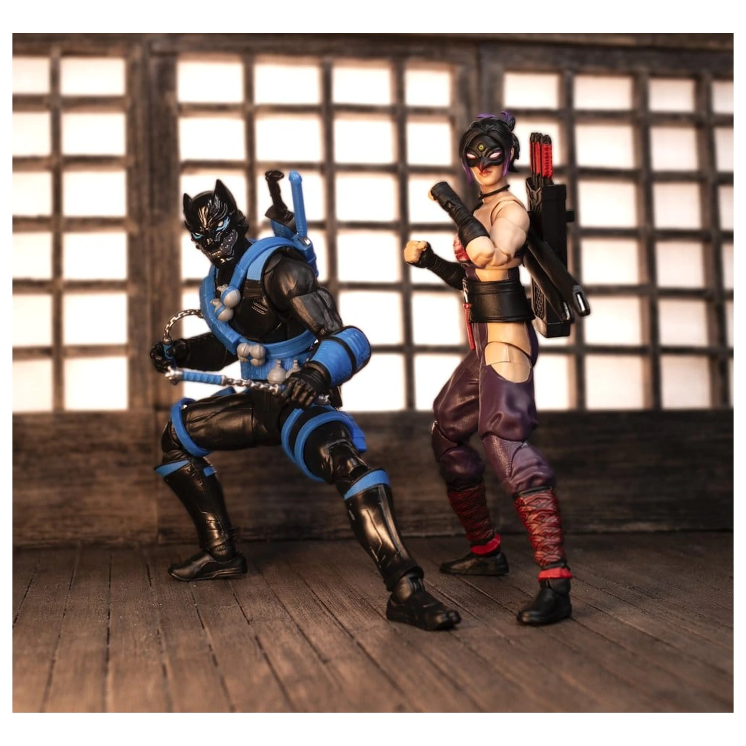 G.I. Joe Classified Series Akcijska figura 2-Pack Snake Eyes & Kim "Jinx" Arashikage 15 cm fotografija proizvoda