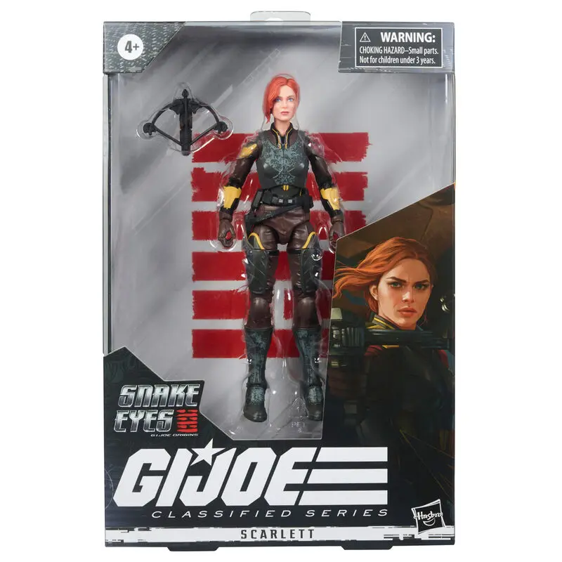 G.I. Joe Classified Series - Snake Eyes: G.I. Joe Origins Scarlett figura 20 15 cm fotografija proizvoda