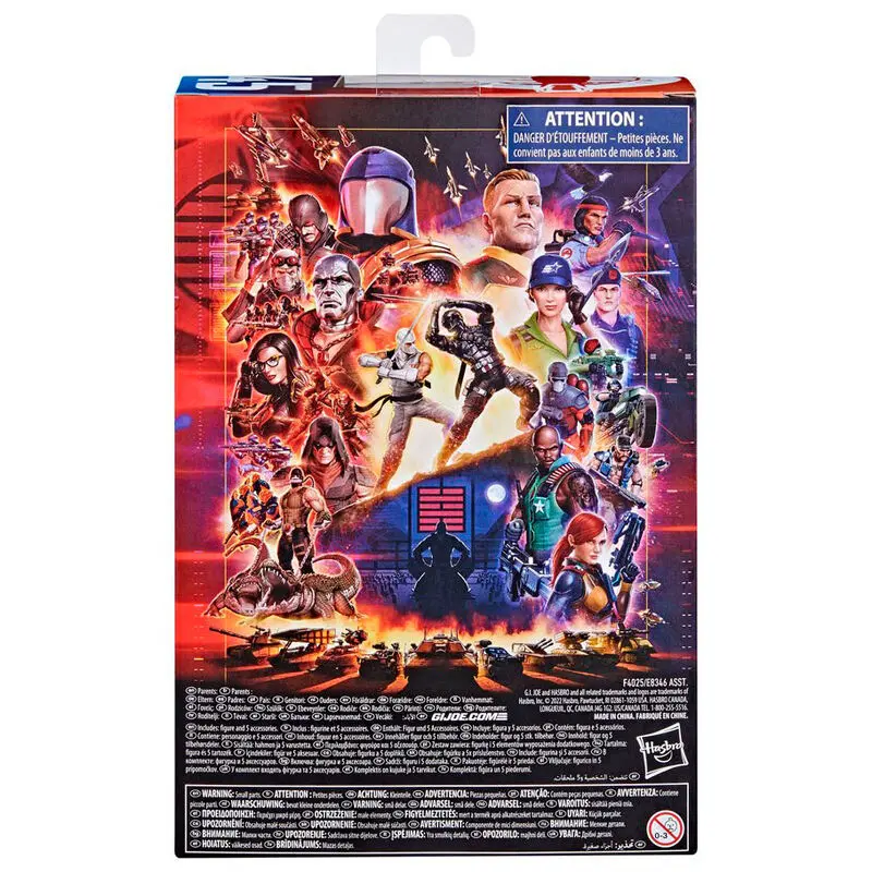 G.I. Joe Classified Series Akcijska figura 2023 Xamot Paoli 15 cm fotografija proizvoda
