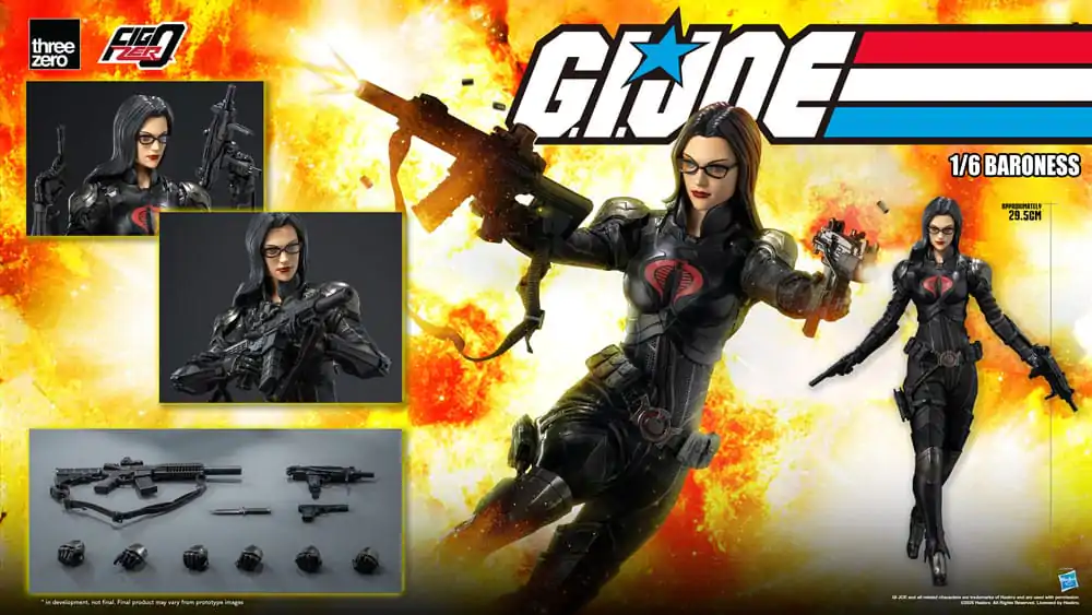 G.I. Joe FigZero akcijska figura 1/6 Baroness 30 cm fotografija proizvoda
