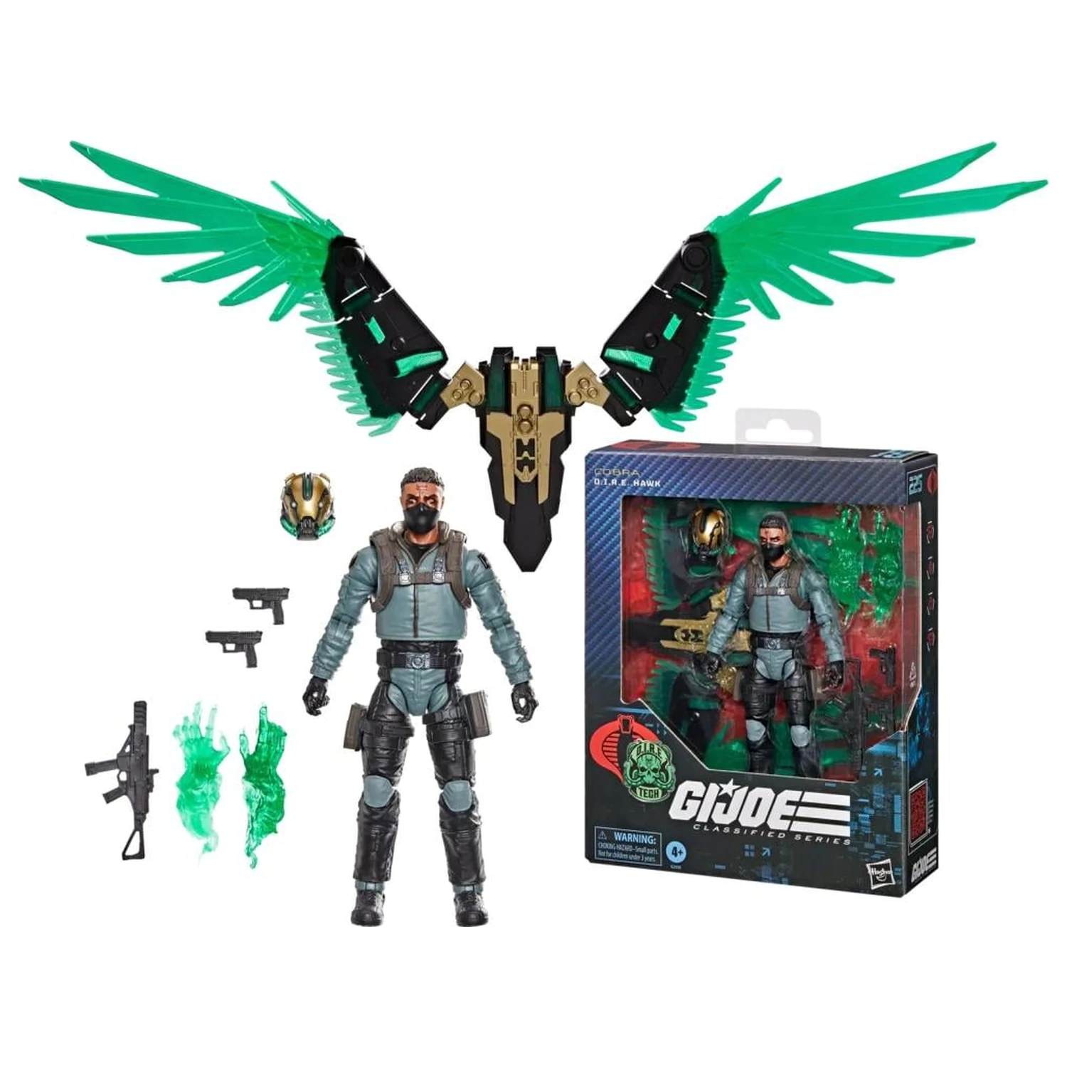 G.I. Joe General Clayton "Hawk" Abernathy Figura Classified Series Legacy 15 cm fotografija proizvoda