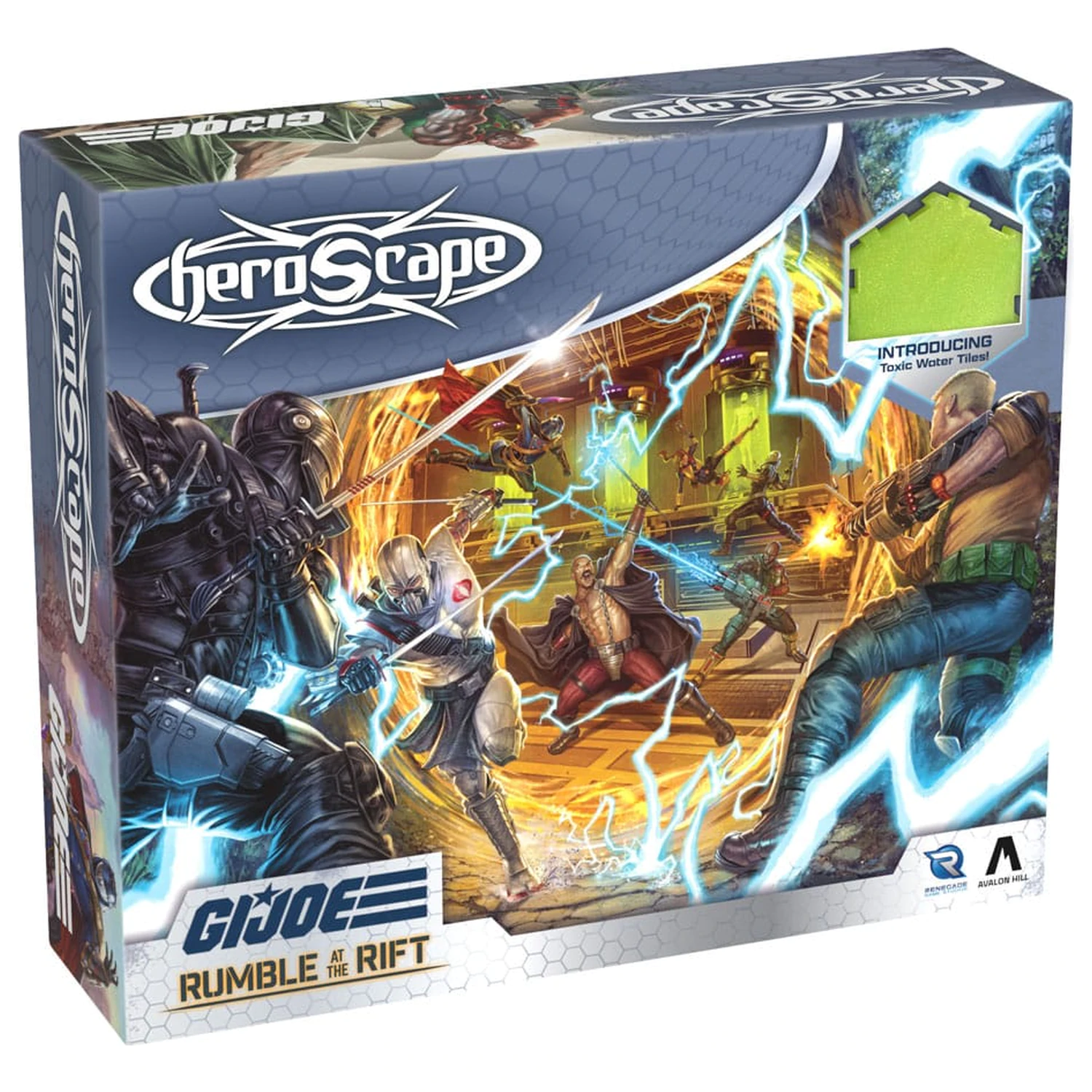 G.I. Joe Heroscape društvena igra Rumble at the Rift Battle Box *Engleska verzija* fotografija proizvoda