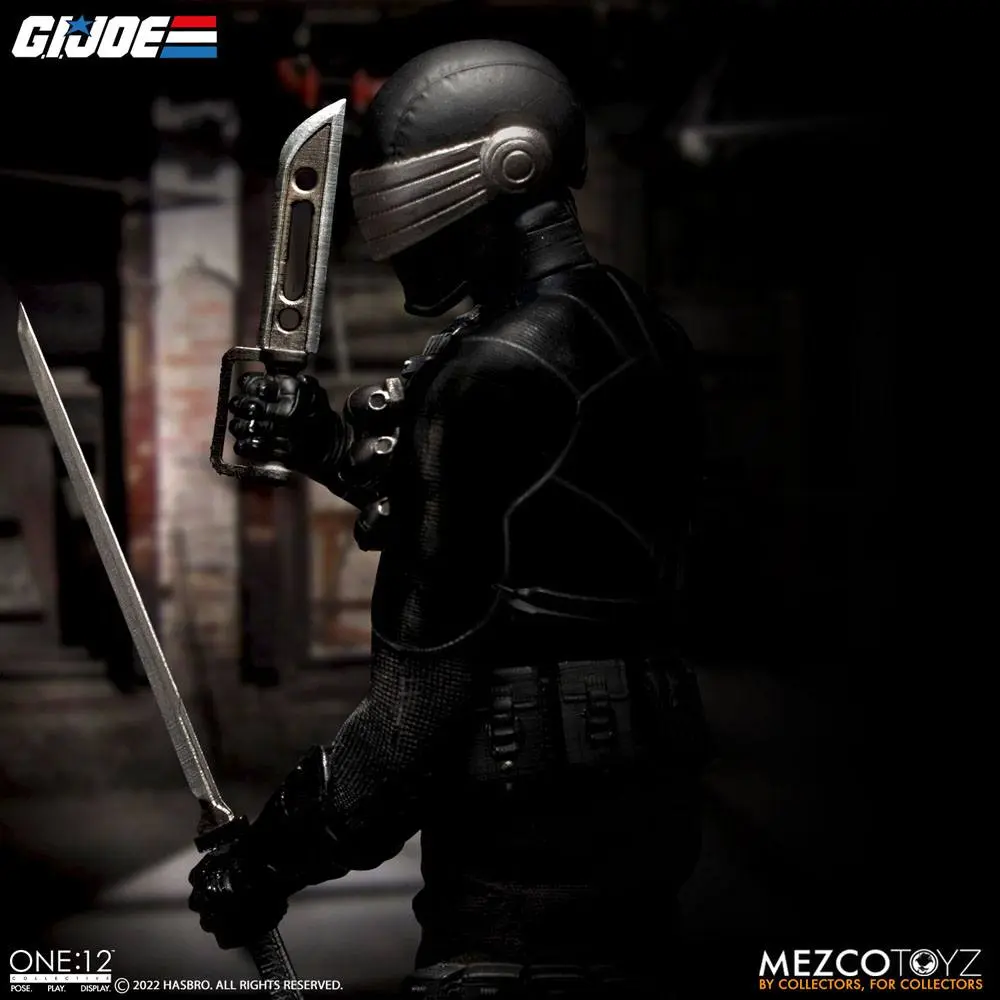 G.I. Joe Light-Up akcijska figura 1/12 Snake Eyes Deluxe Edition 17 cm fotografija proizvoda