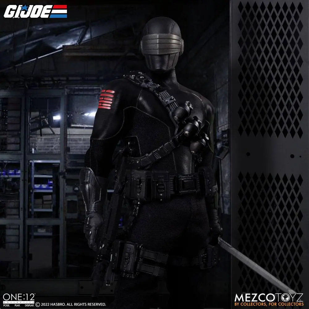 G.I. Joe Light-Up akcijska figura 1/12 Snake Eyes Deluxe Edition 17 cm fotografija proizvoda