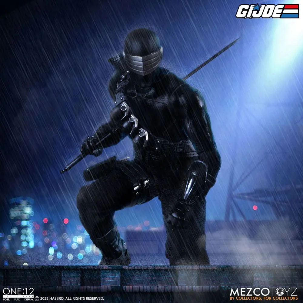 G.I. Joe Light-Up akcijska figura 1/12 Snake Eyes Deluxe Edition 17 cm fotografija proizvoda