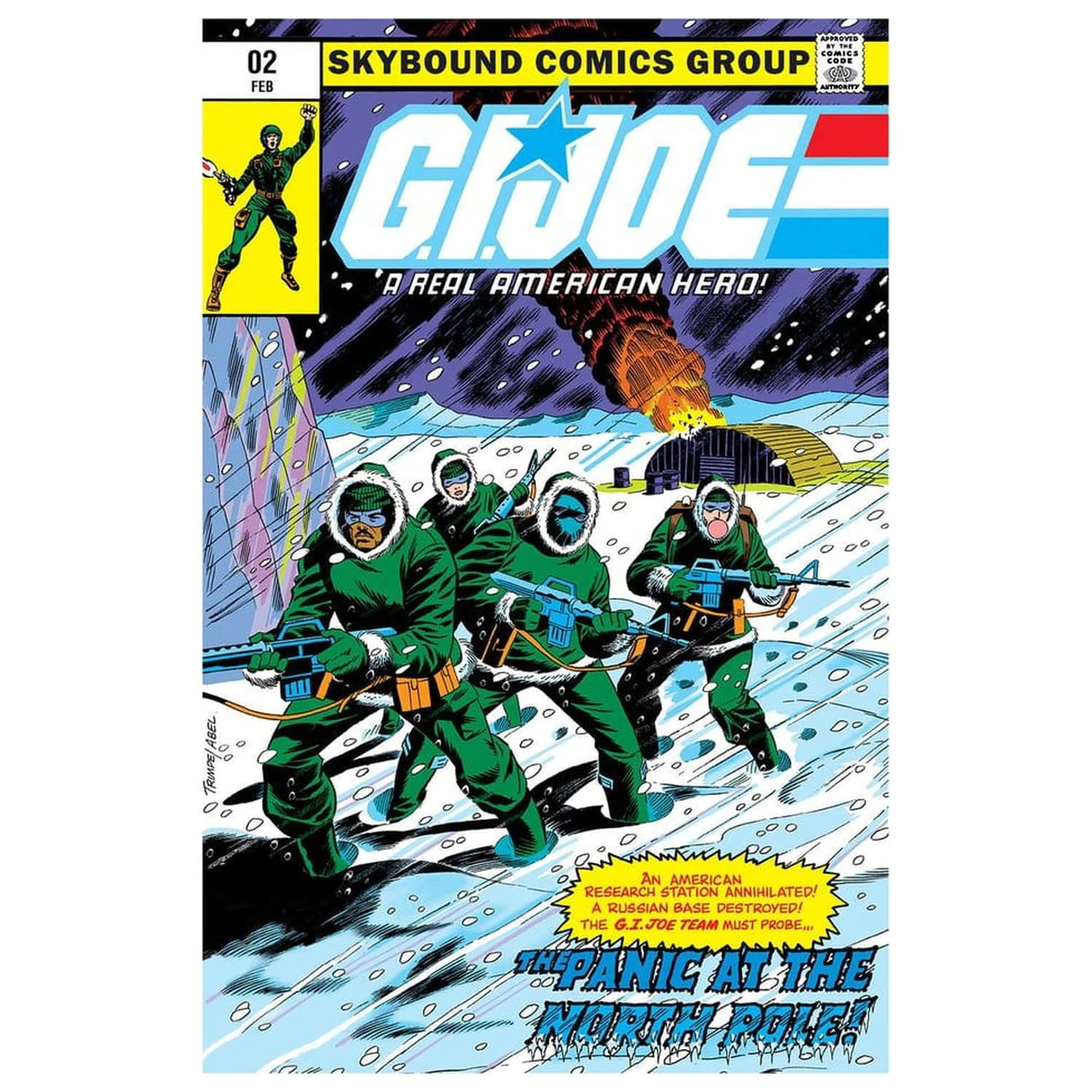G.I. Joe ReAction+ figura Snake Eyes (Skybound Comic Box Series, izdanje #2) fotografija proizvoda