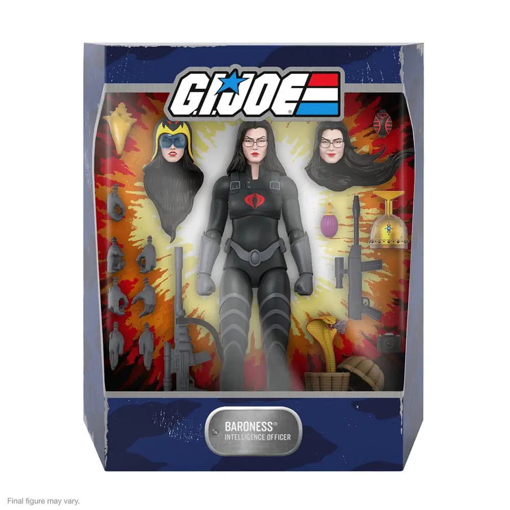 G.I. Joe Ultimates akcijska figura Barunica (crno odijelo) 18 cm fotografija proizvoda