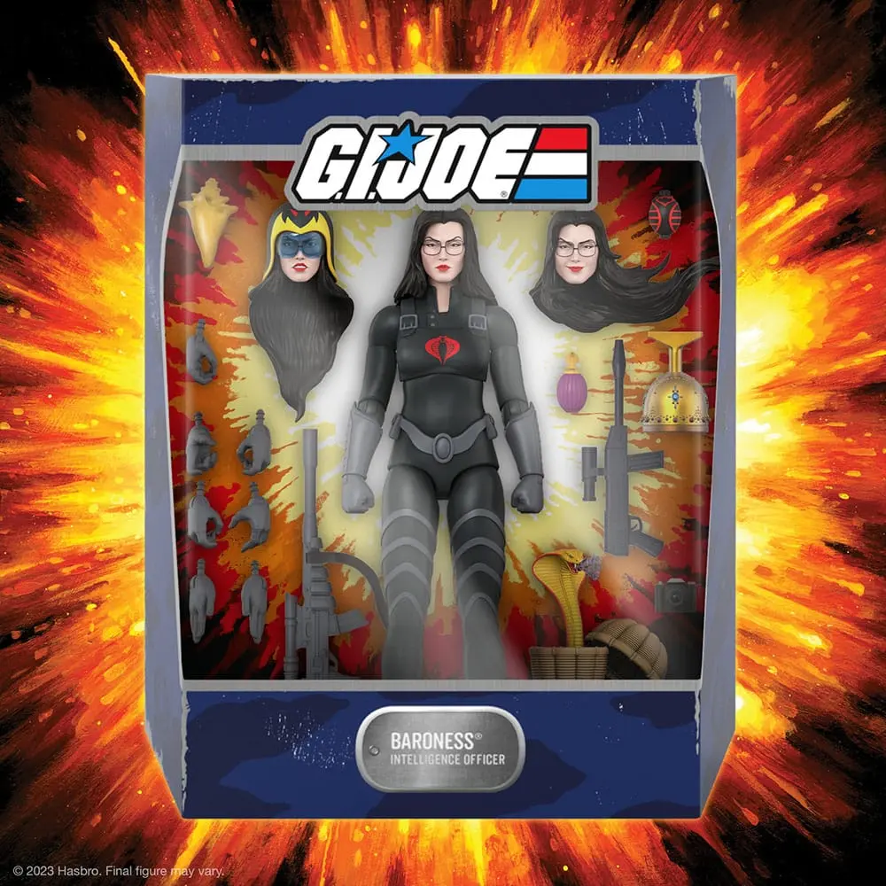 G.I. Joe Ultimates akcijska figura Barunica (crno odijelo) 18 cm fotografija proizvoda