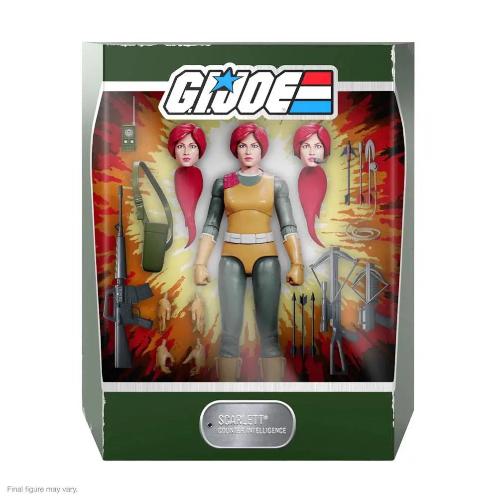 G.I. Joe Ultimates akcijska figura Scarlett 18 cm fotografija proizvoda