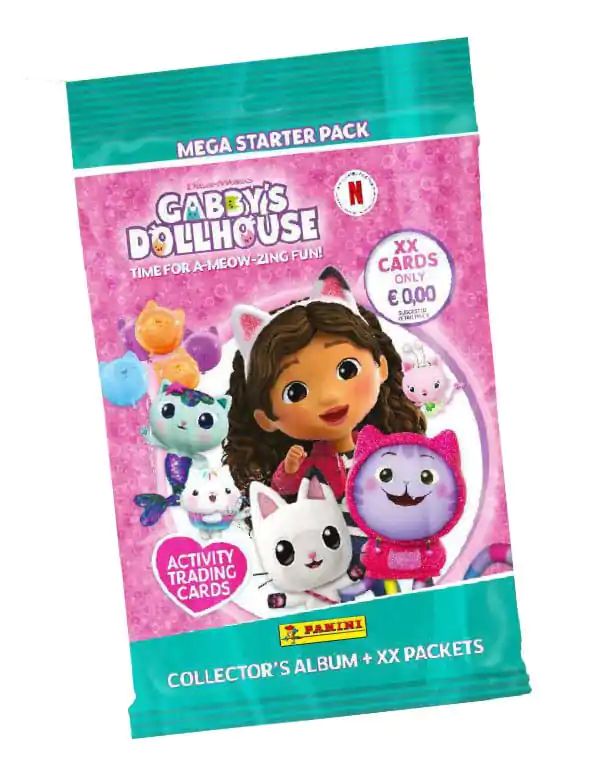 Gabby's Dollhouse: Time for a Meow-Zing fun Kolekcionarske kartice Početni paket Njemačka verzija fotografija proizvoda