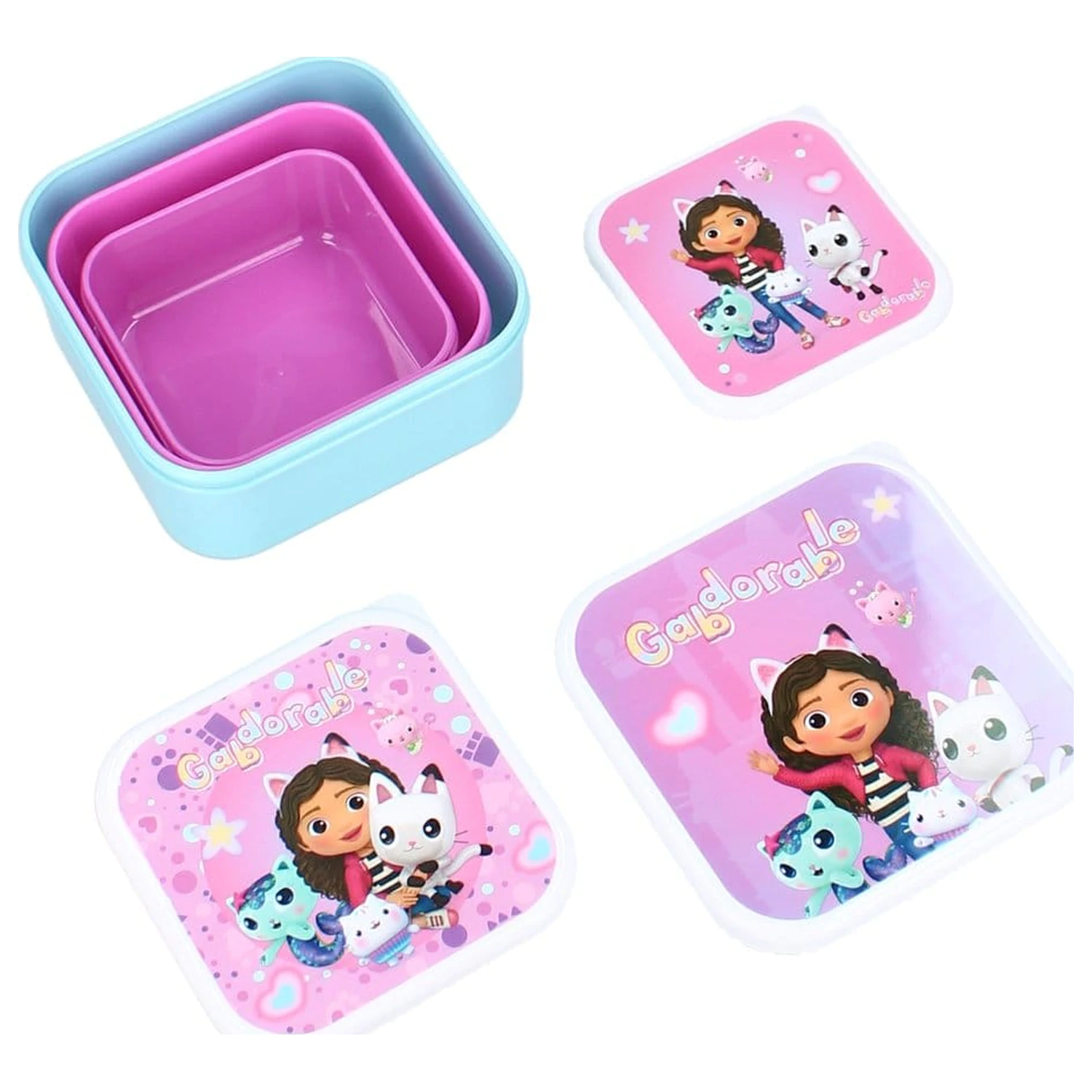 Gabby's Dollhouse Snackbox Set Fresh Bites 12 cm fotografija proizvoda