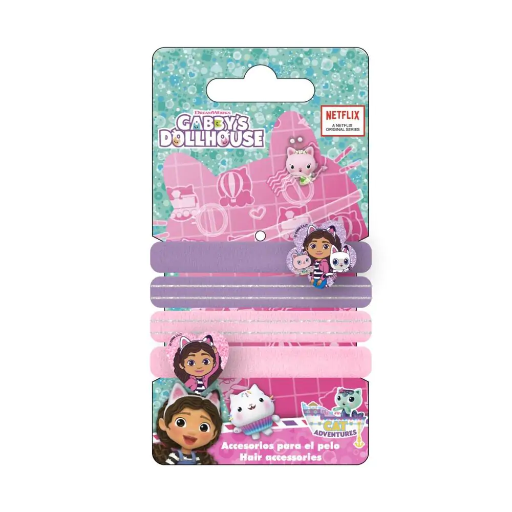 Gabbys Dollshouse set 4 gumice za kosu fotografija proizvoda