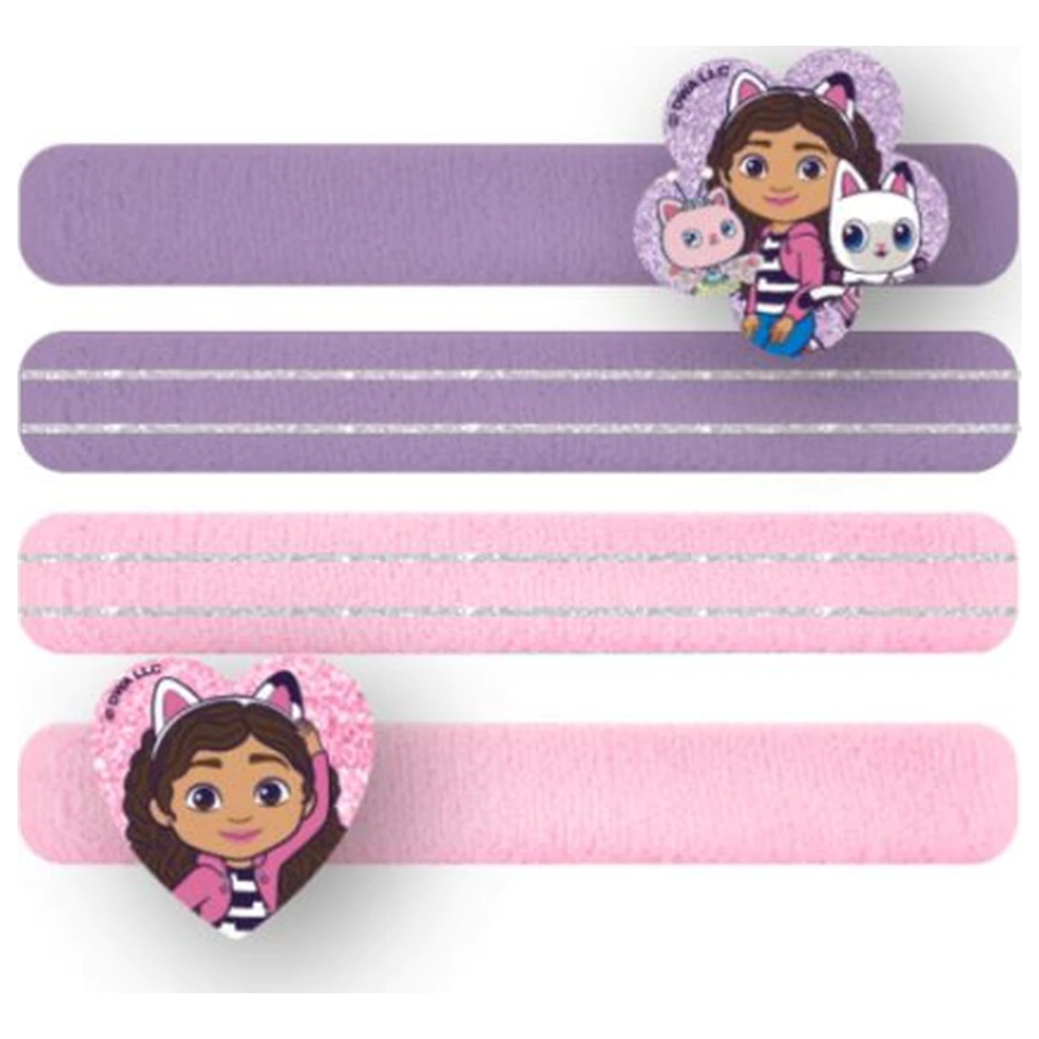Gabi's Dollhouse Cat Adventures gumice za kosu, set od 4 komada fotografija proizvoda