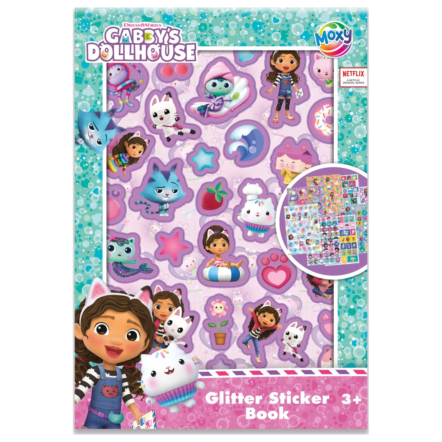 Gabi's Dollhouse Cats Sticker Pack 8 listova fotografija proizvoda