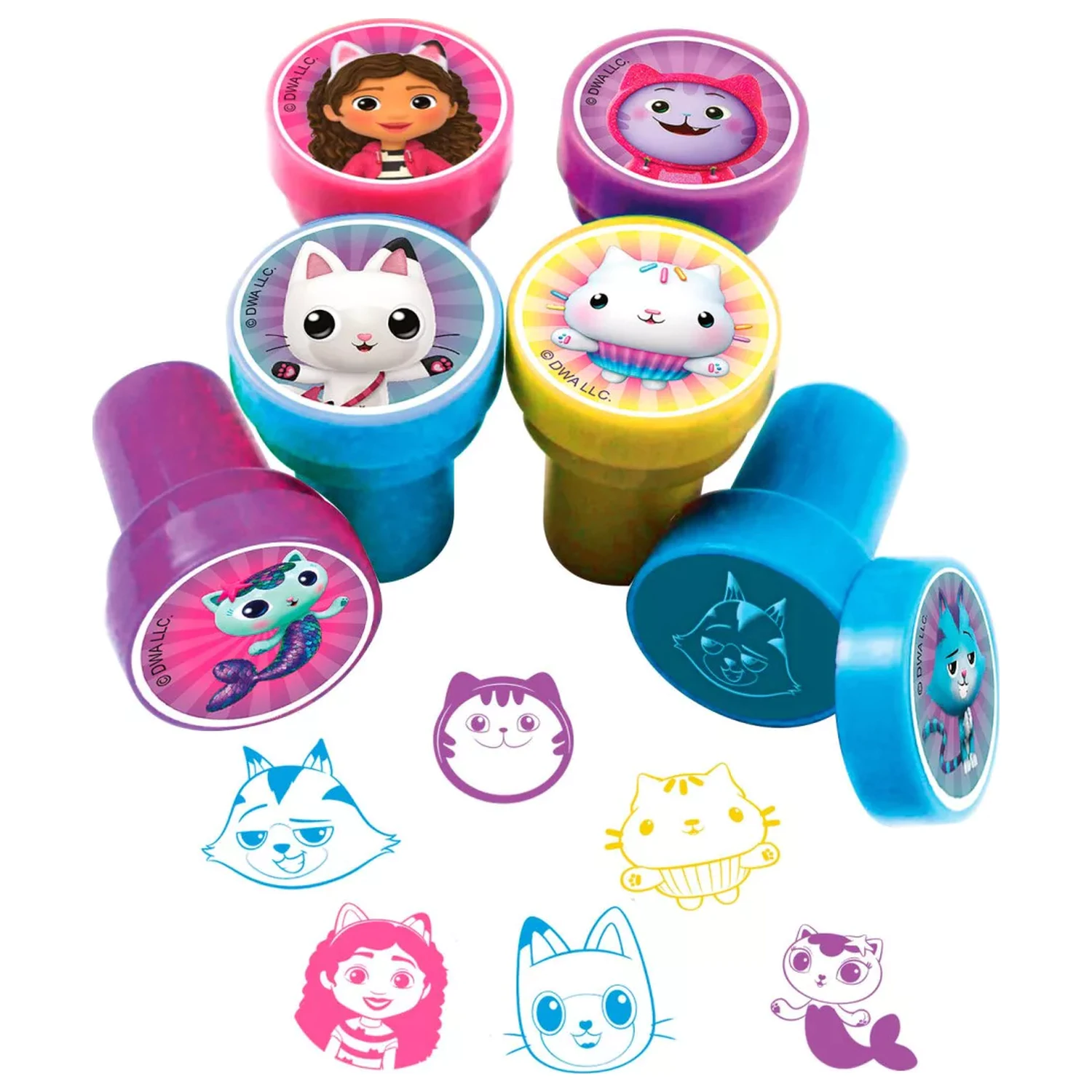 Gabi's Dollhouse Cats Set za printanje 12-dijelni fotografija proizvoda