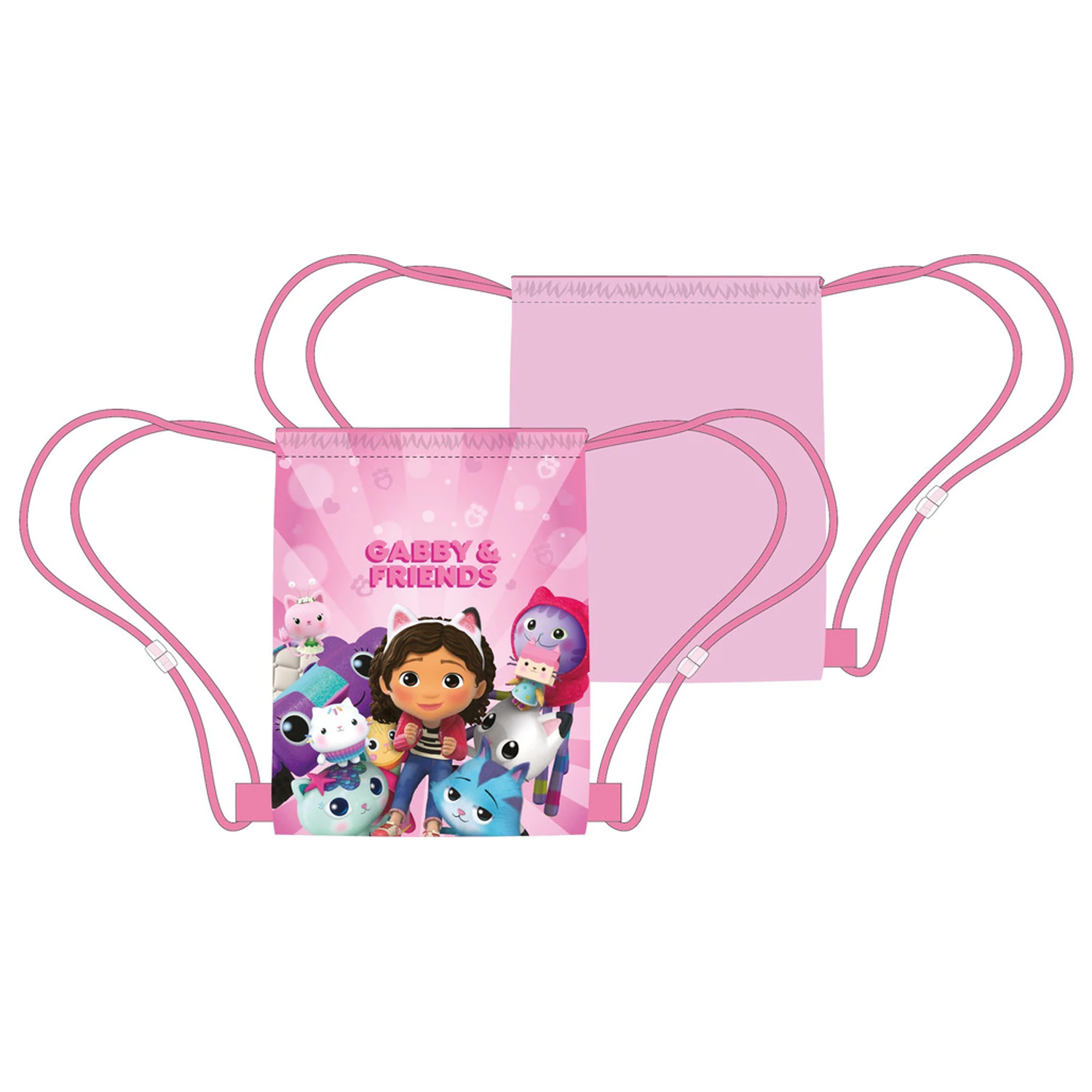 Gabi's Dollhouse Colorful World torba za sport, torba za teretanu 40 cm fotografija proizvoda