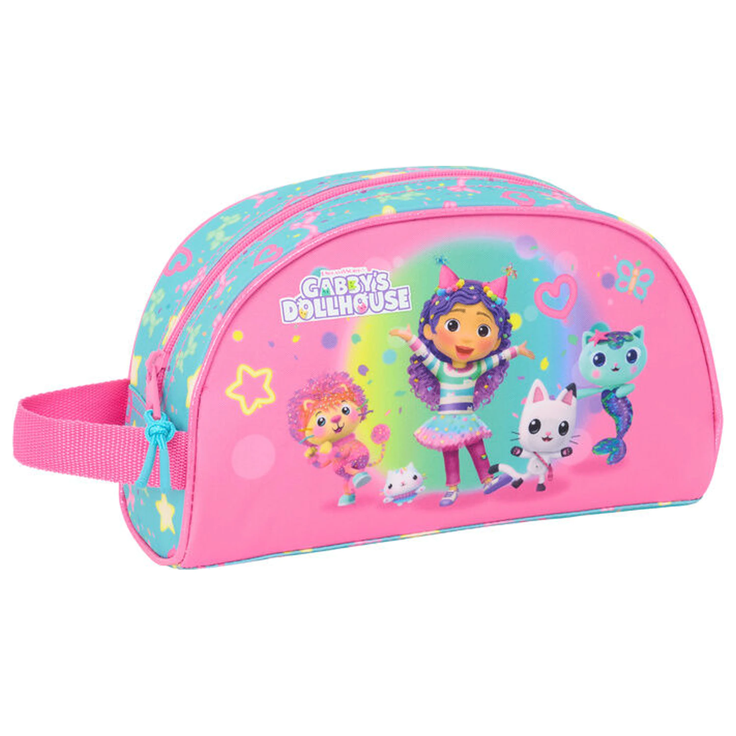 Gabbys Dollhouse Confetti prilagodljiva kozmetička torbica fotografija proizvoda
