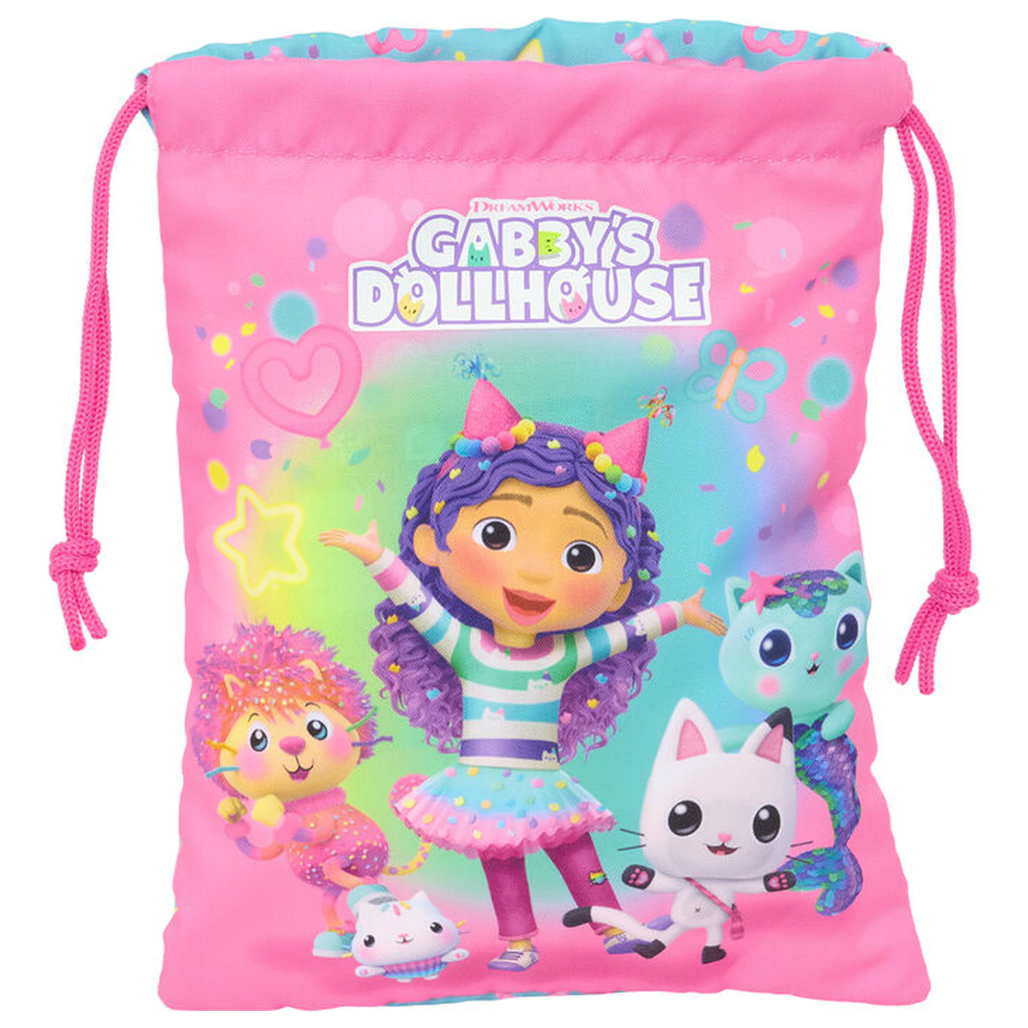 Gabbys Dollhouse Confetti torba za sport 25cm fotografija proizvoda