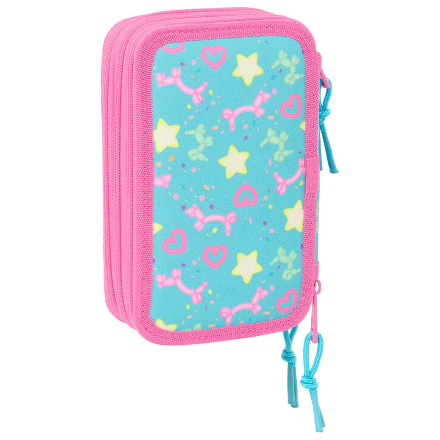 Gabbys Dollhouse Konfeti trostruka pernica 37 komada fotografija proizvoda