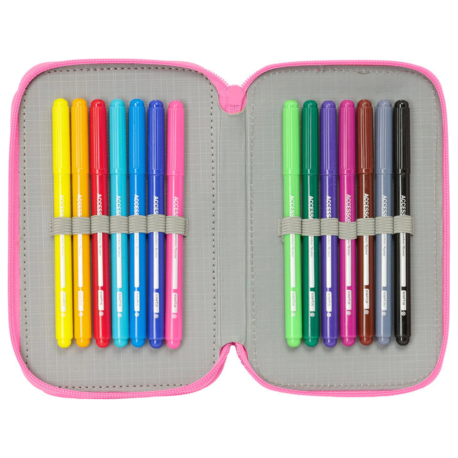 Gabbys Dollhouse Konfeti trostruka pernica 37 komada fotografija proizvoda