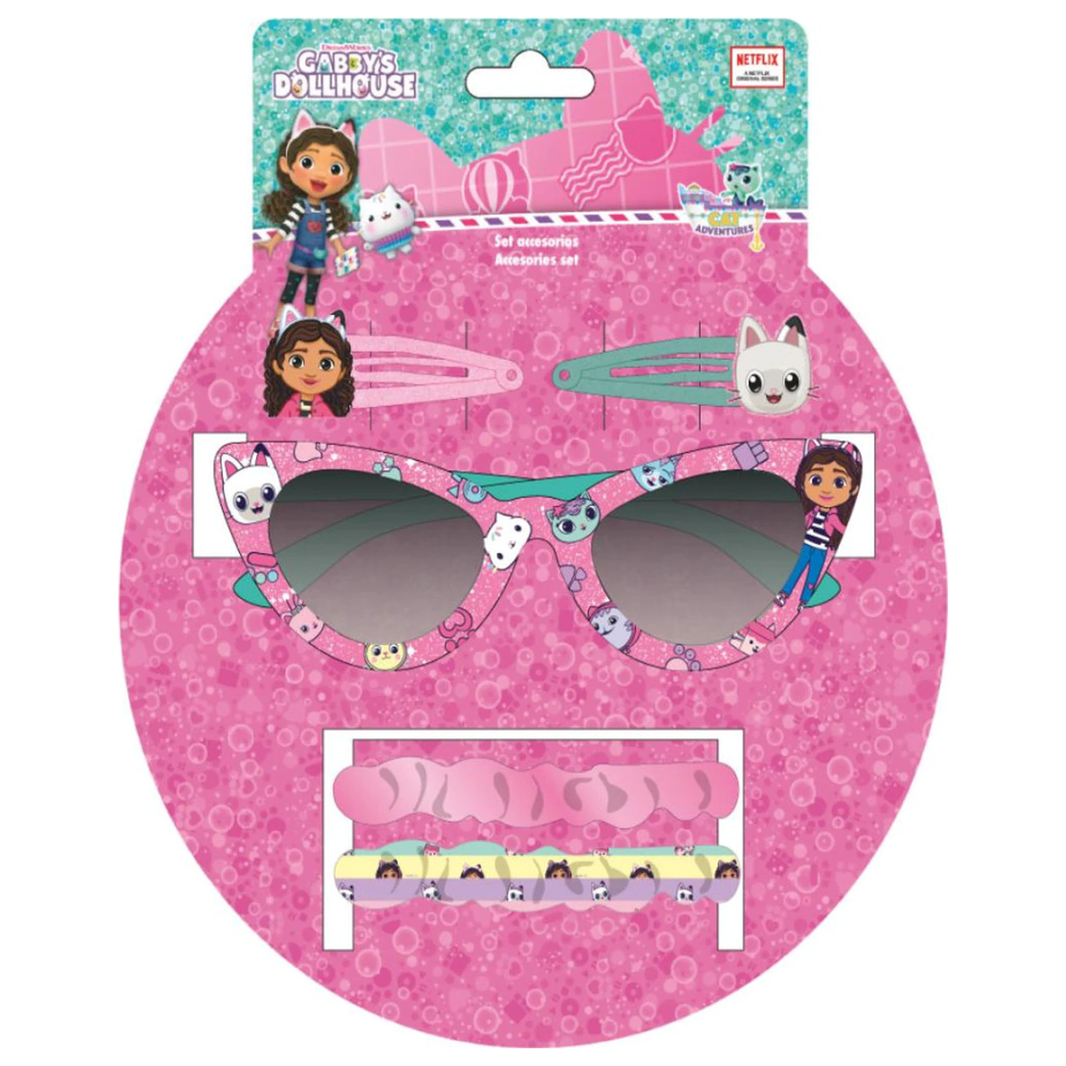 Gabi's Dollhouse Forever Set Sunčanih Naočala i Dodataka za Kosu fotografija proizvoda