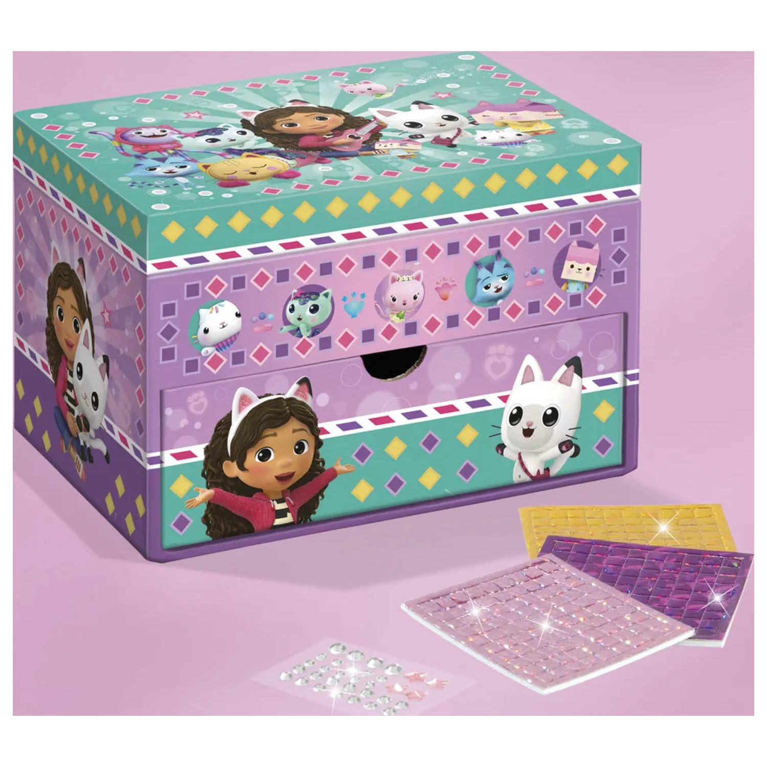 Gabi Dollhouse Friends Mozaik kutija za nakit fotografija proizvoda