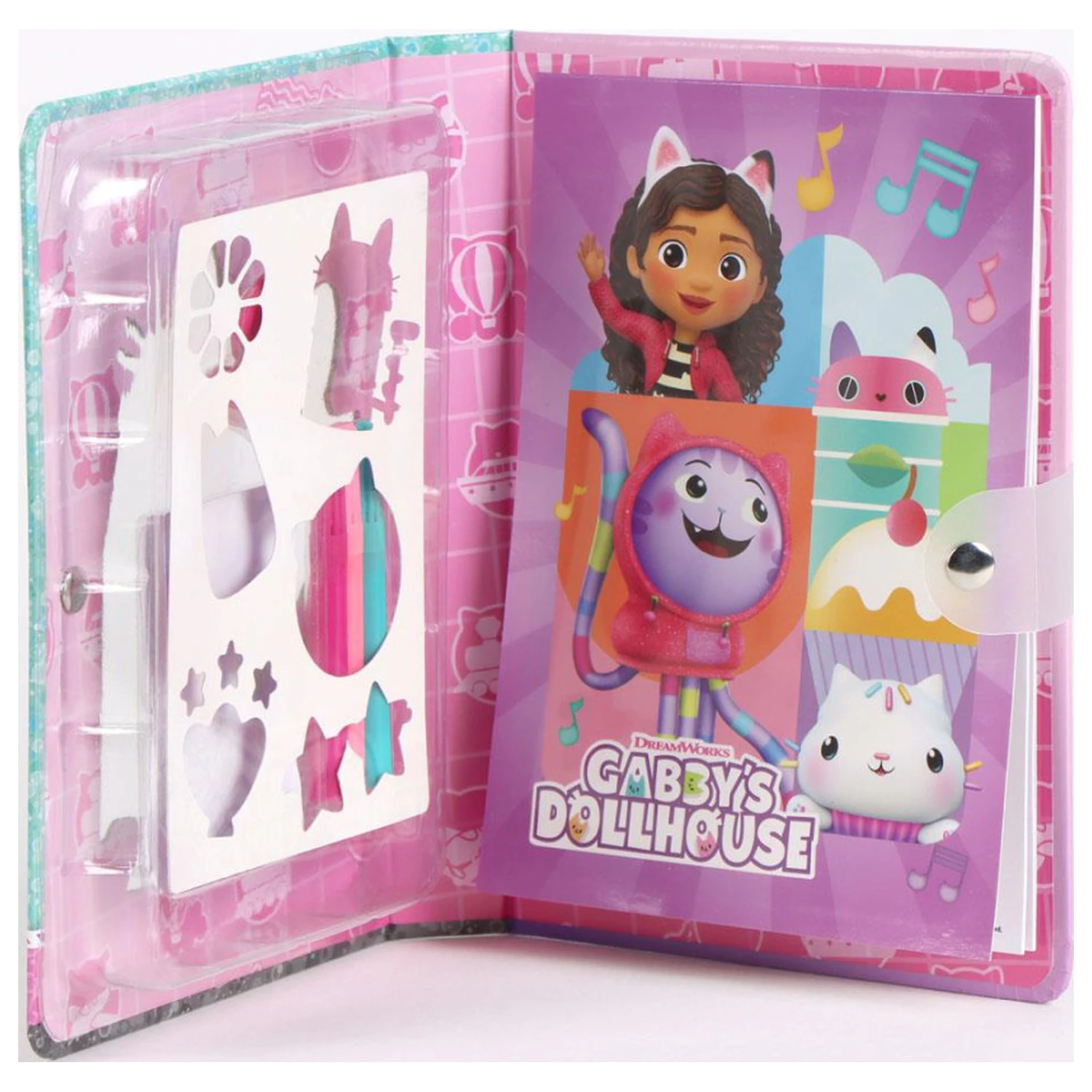 Gabi's Dollhouse Funny Bojanka Set s predloškom fotografija proizvoda
